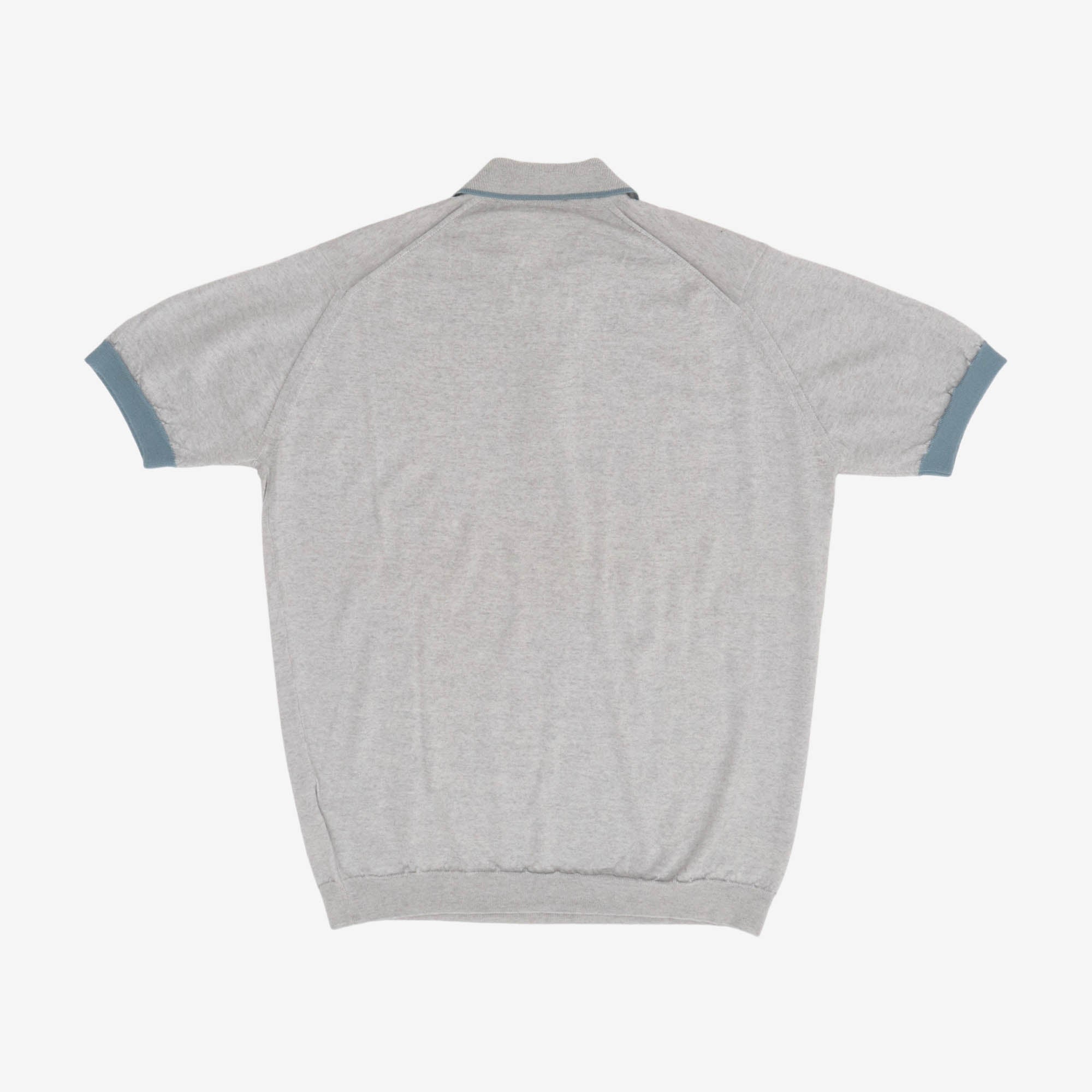 Knitted Wool Polo Shirt