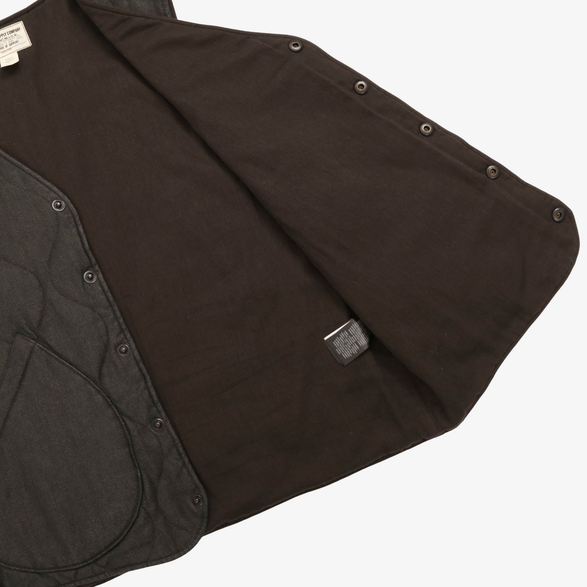Hudson Quilted Denim Gilet