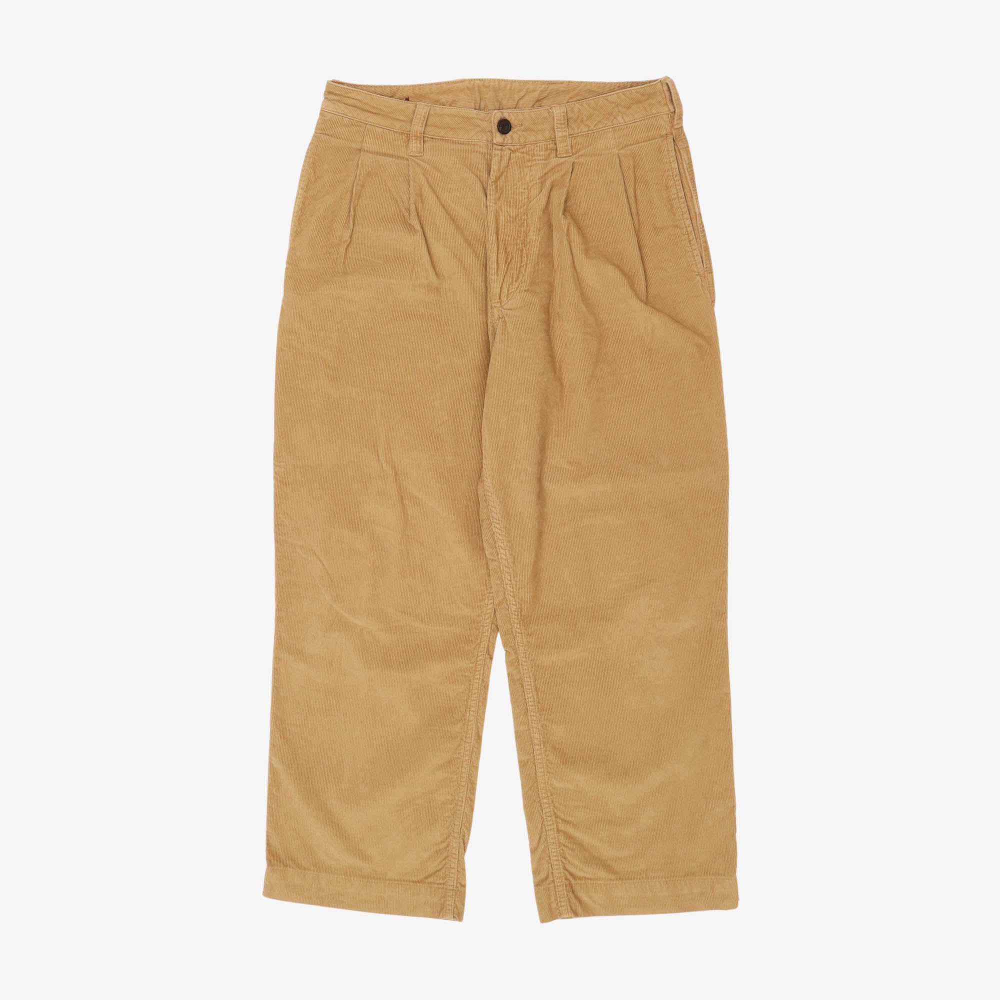 Corduroy Pleated Chinos (30W X 27L)