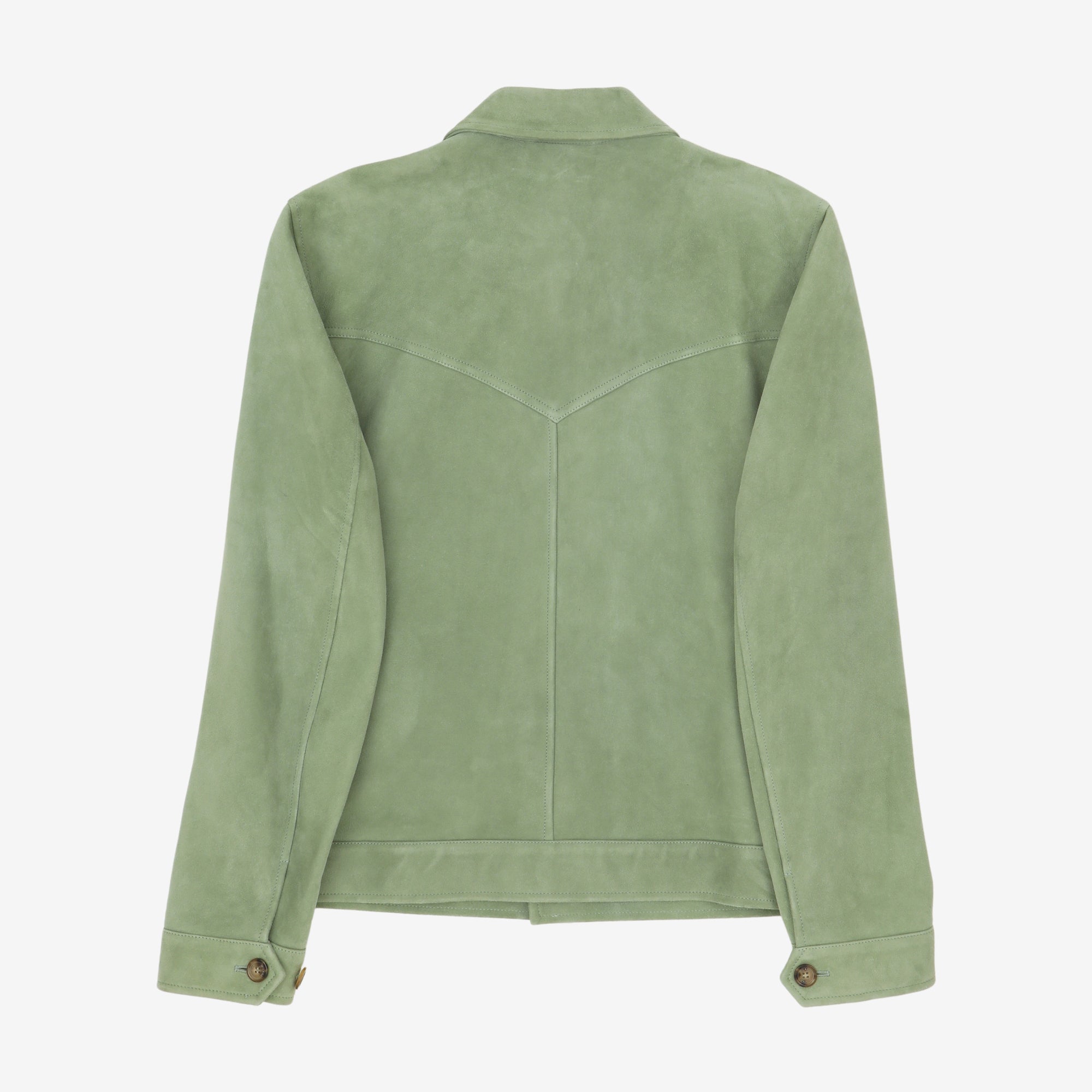 Clint Unlined Suede Western Jacket