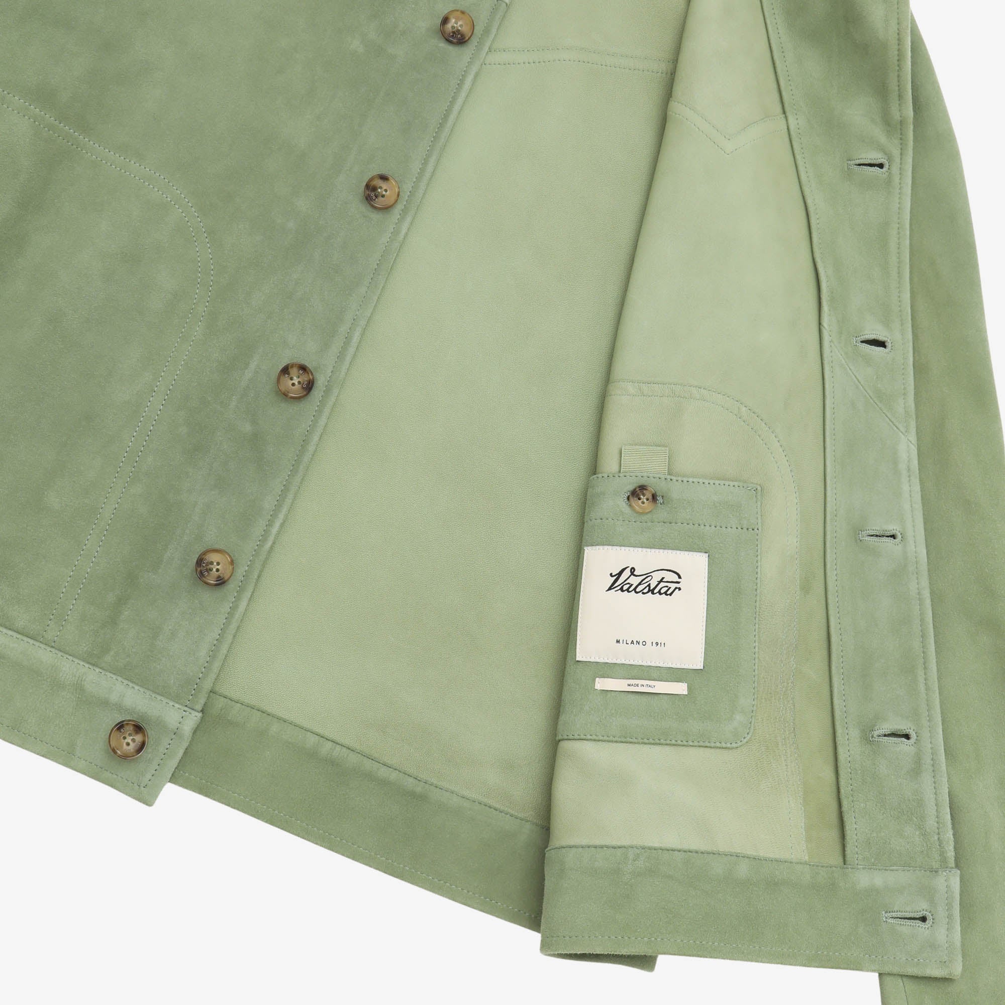 Clint Unlined Suede Western Jacket