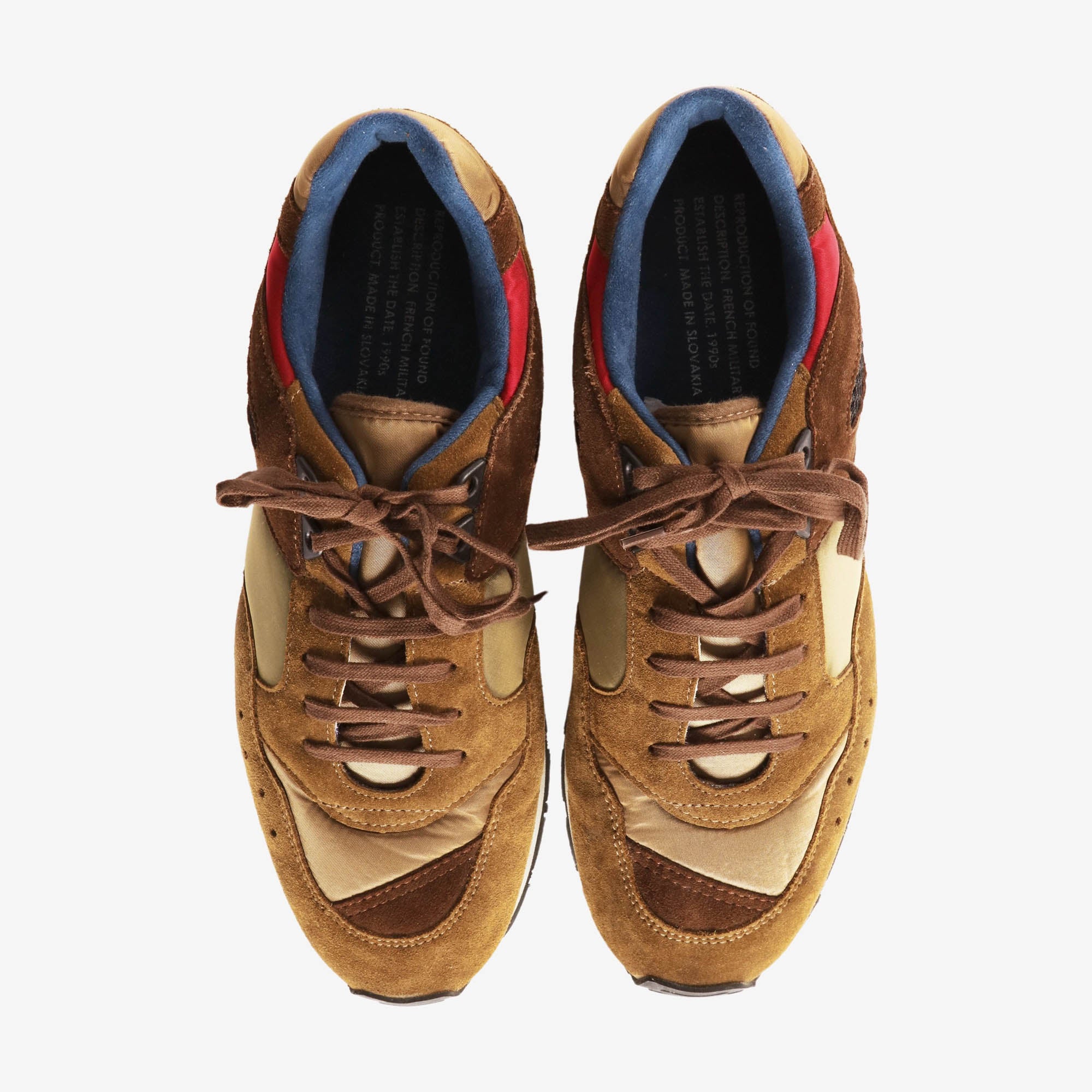 French Military Trainer Sneakers