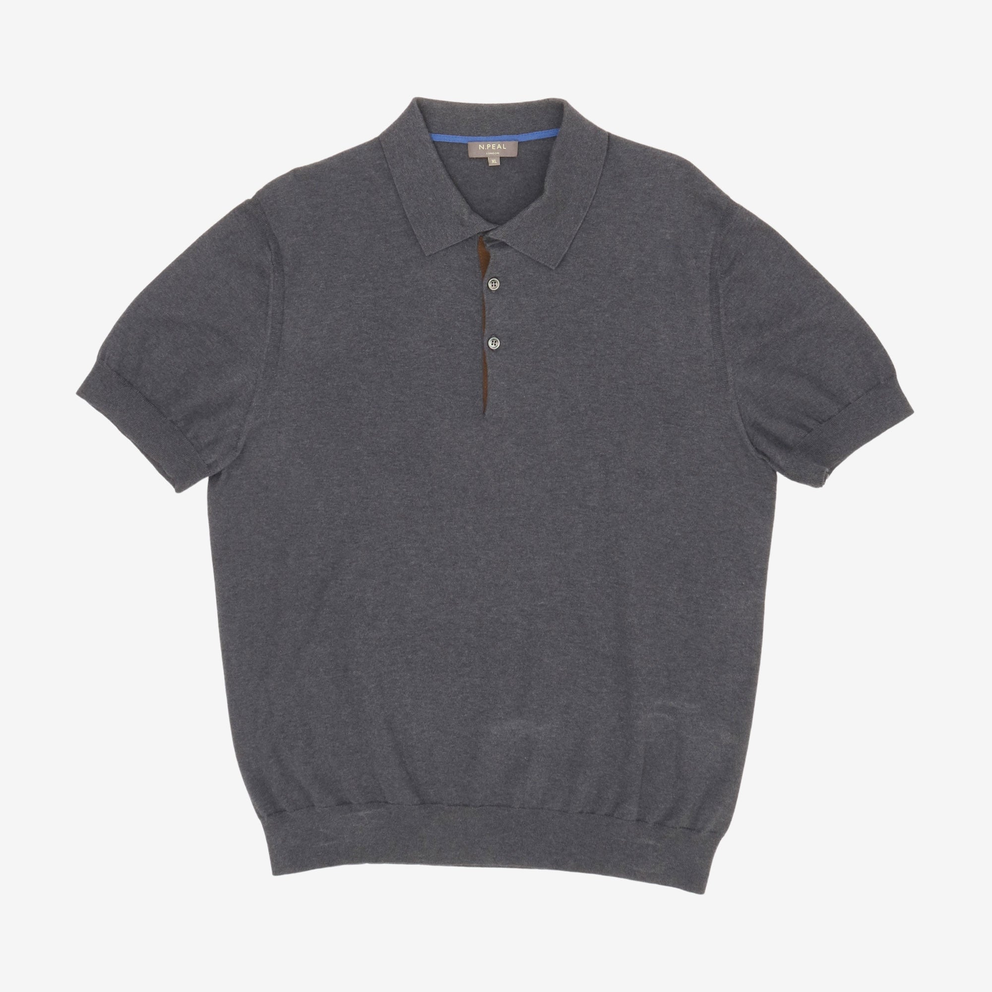 Knitted Polo Shirt