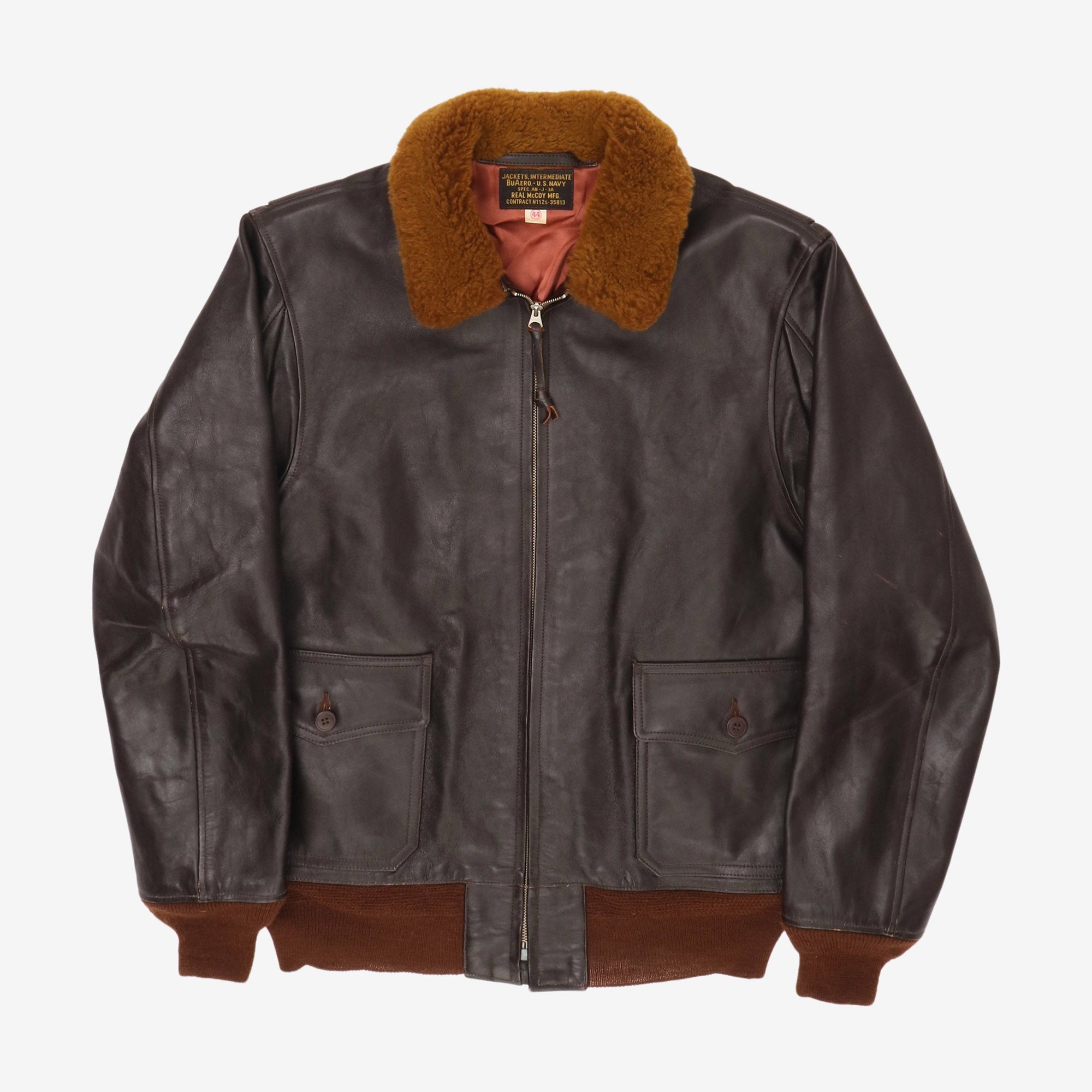 The Real McCoys Buco Style King Leather Jacket – Marrkt The Real McCoys Buco Style King Leather Jacket – Marrkt