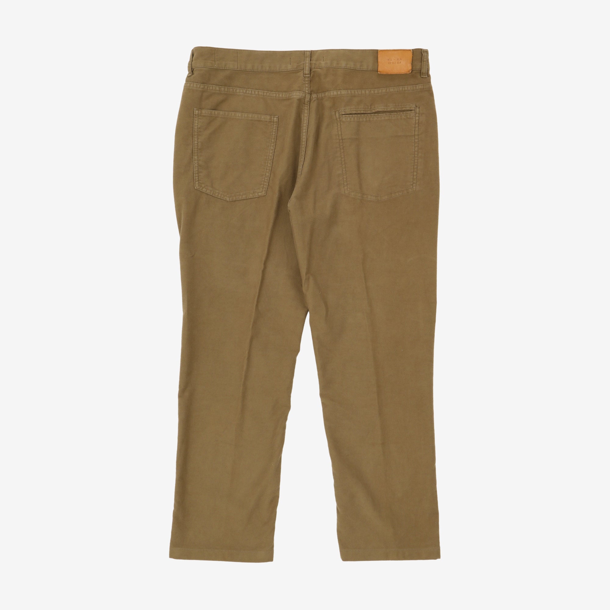 Moleskin Five Pocket Trousers (36W X 27L)
