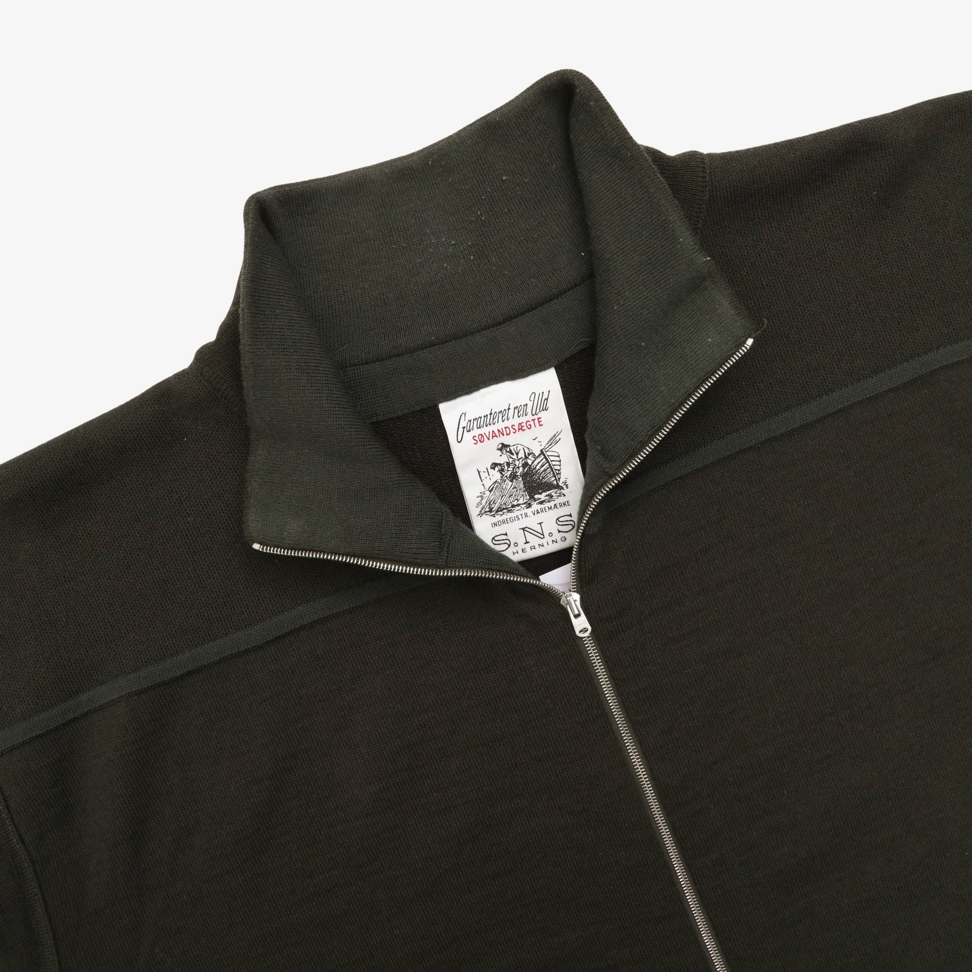 Wool Zip Sweater