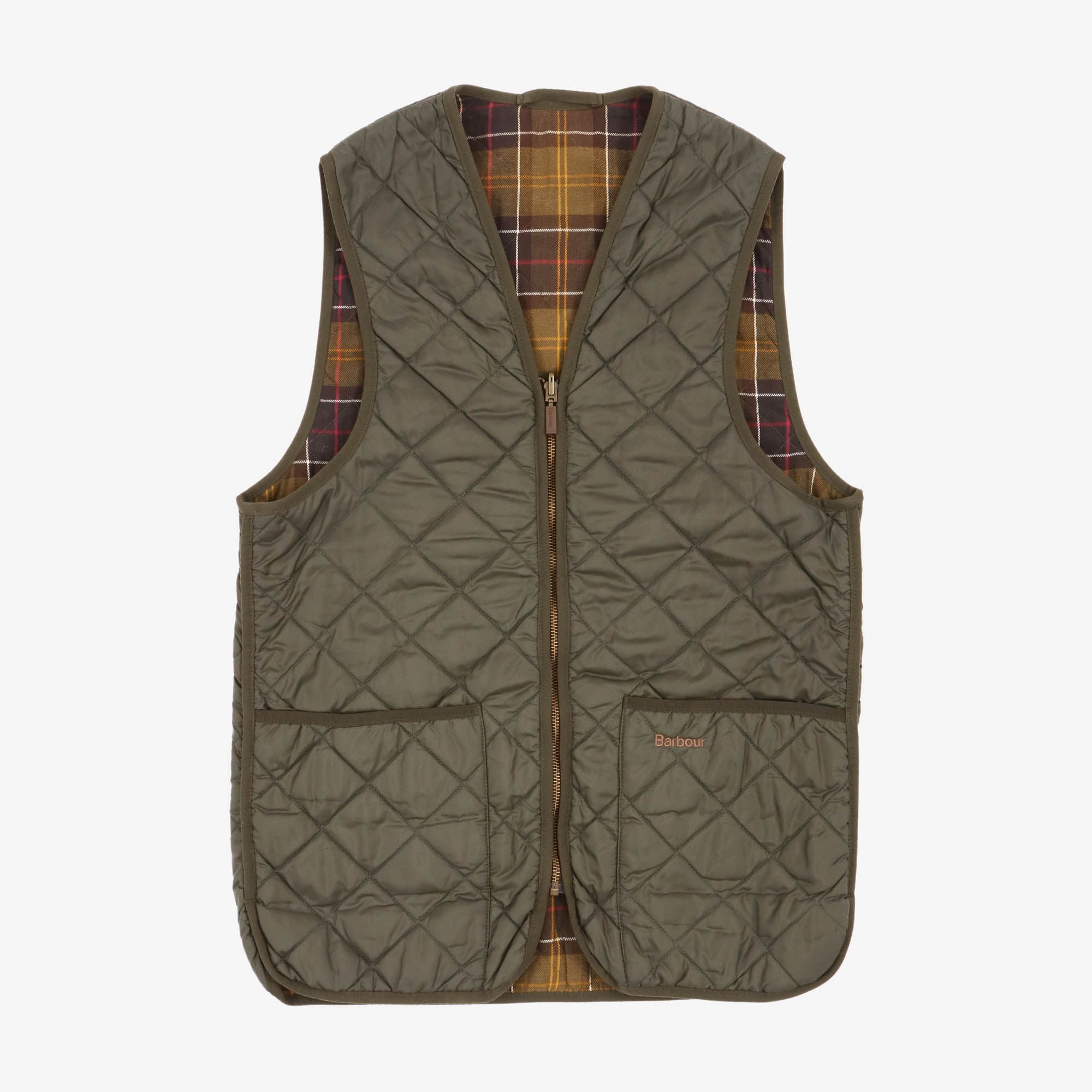 Quilted Waistcoat Zip Liner