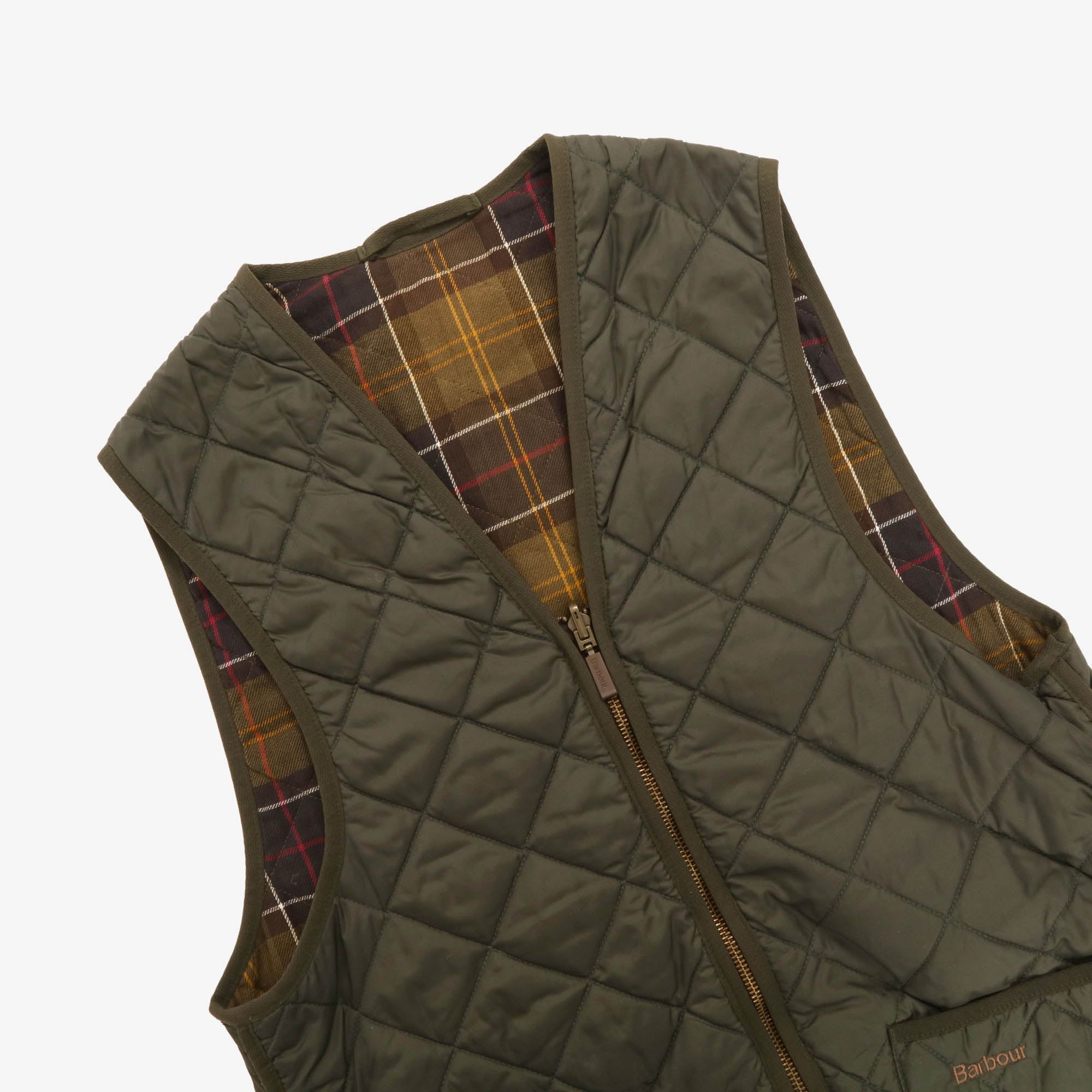 Quilted Waistcoat Zip Liner