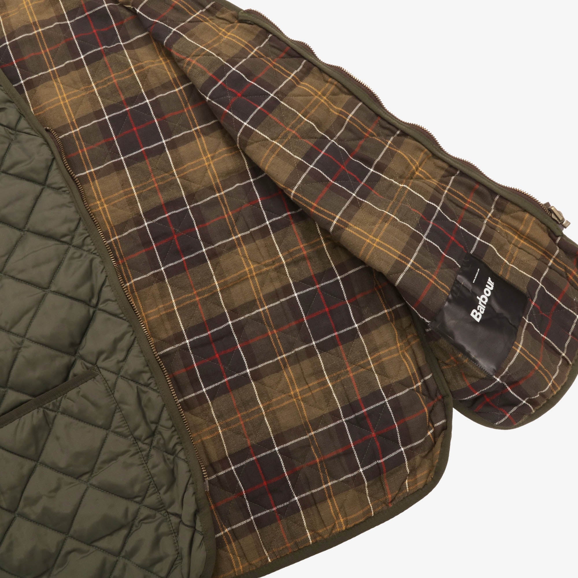 Quilted Waistcoat Zip Liner
