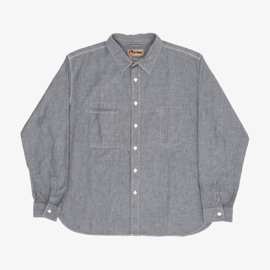 Nigel Cabourn Lybro Chambray Utility Shirt – Marrkt