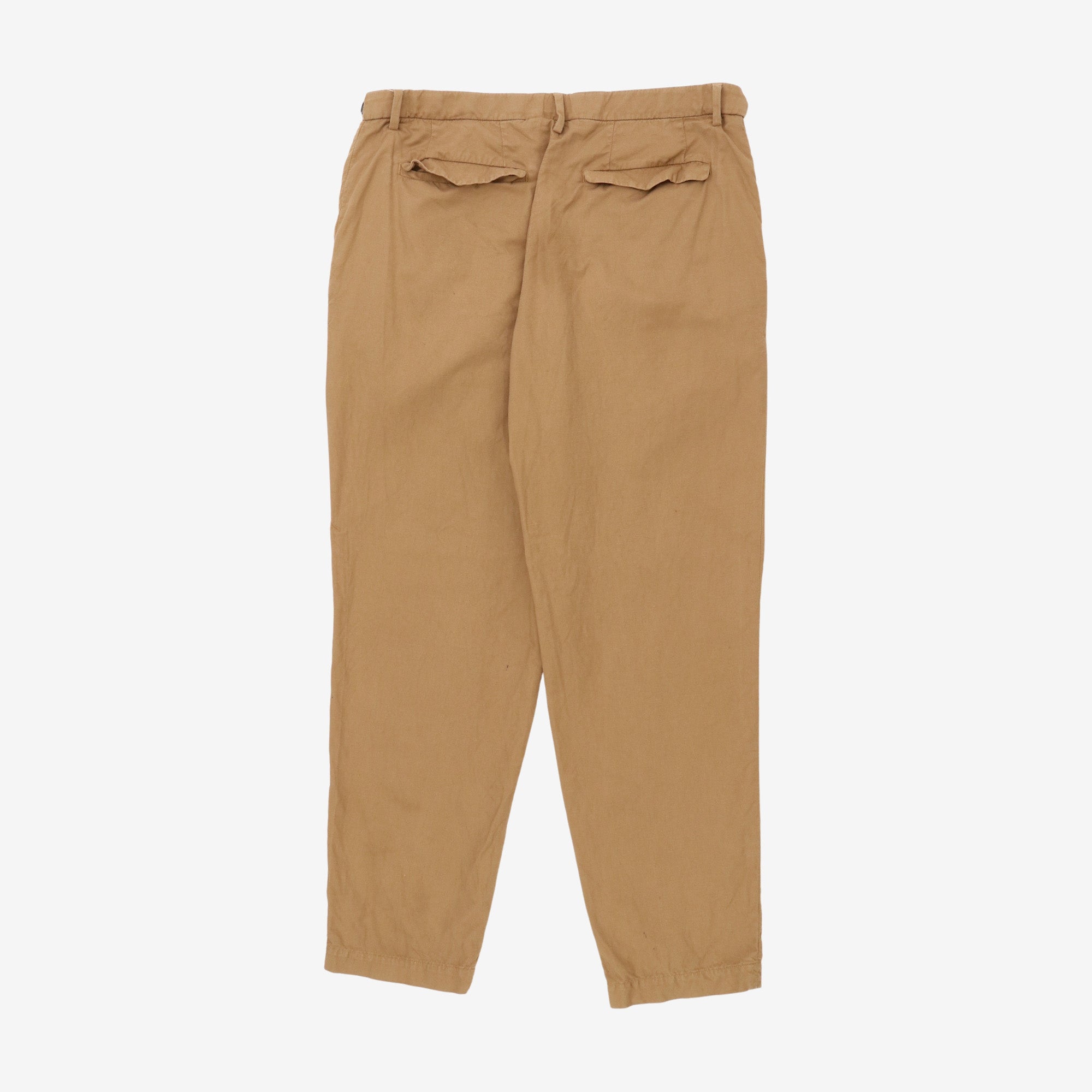 Pleated Chino Trousers (34W X 29L)