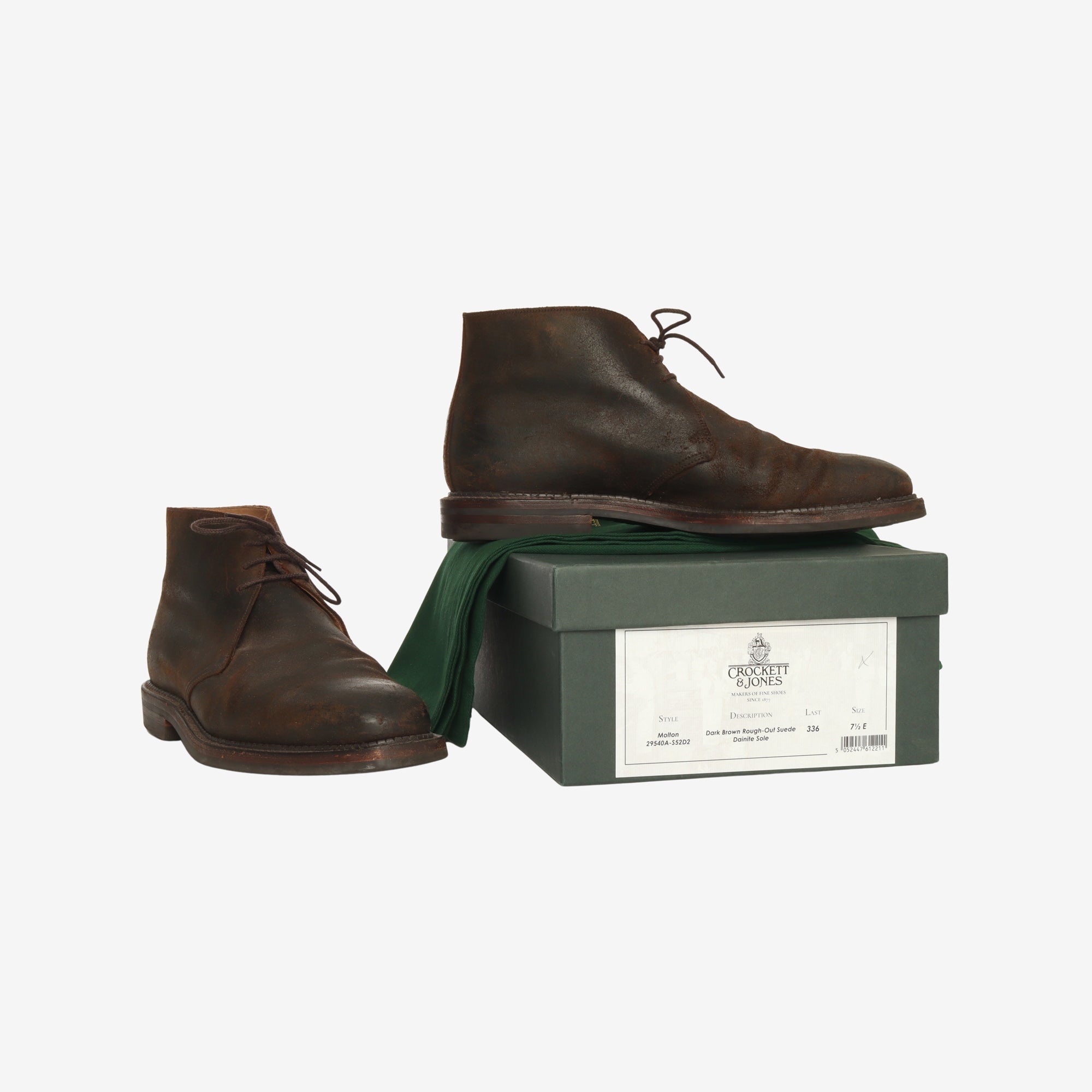 Molton Rough Out Suede Chukka Boots