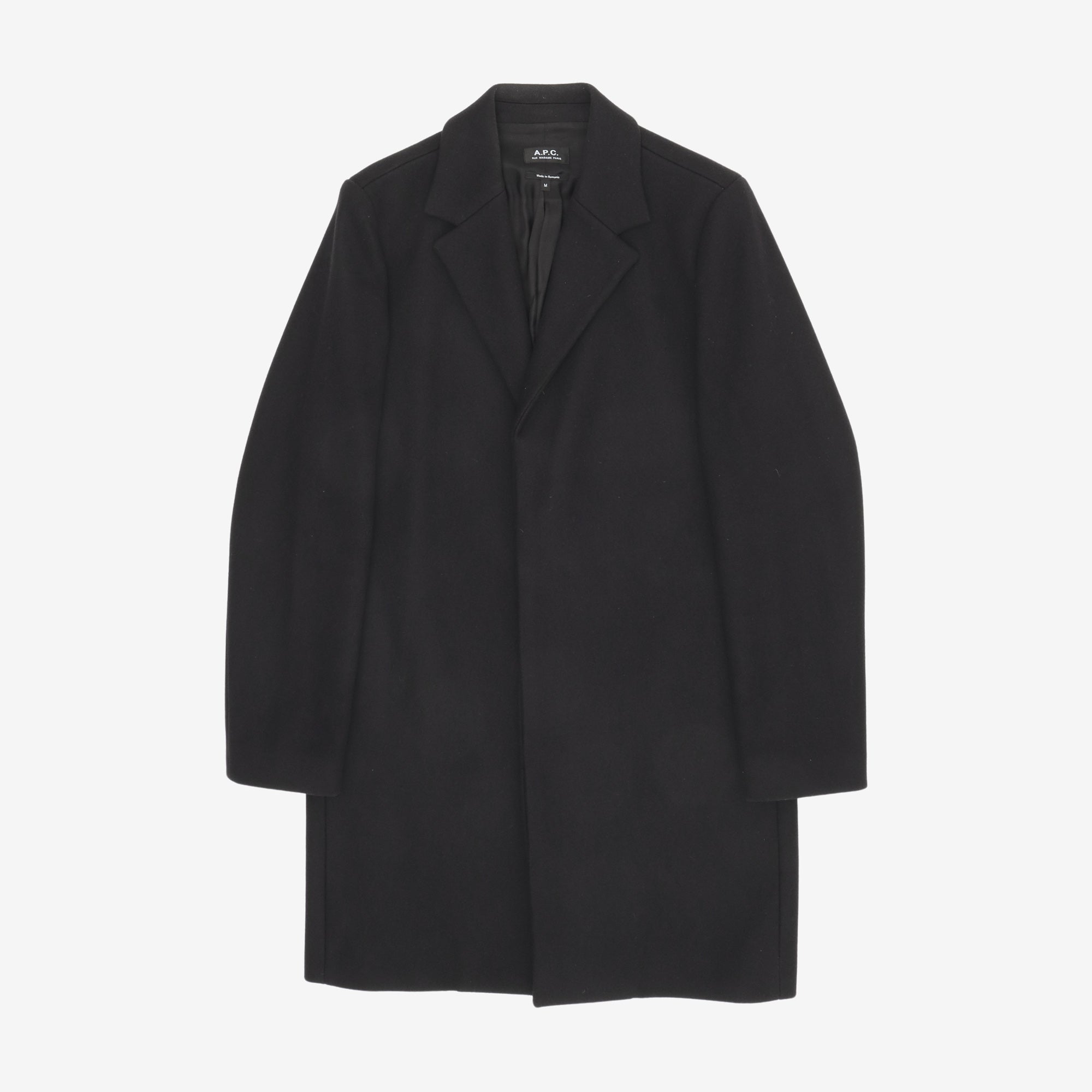 Wool Blend Overcoat