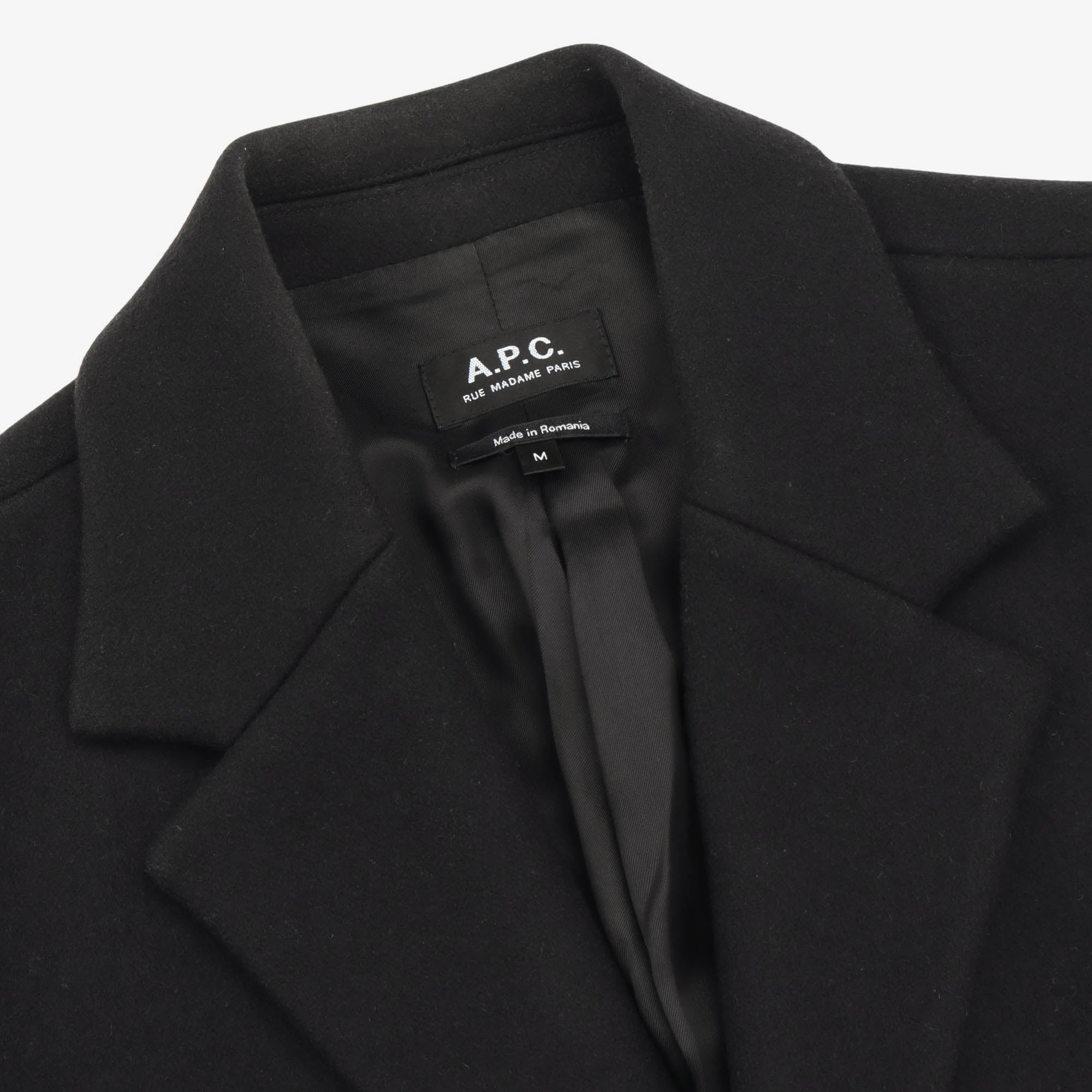 Wool Blend Overcoat