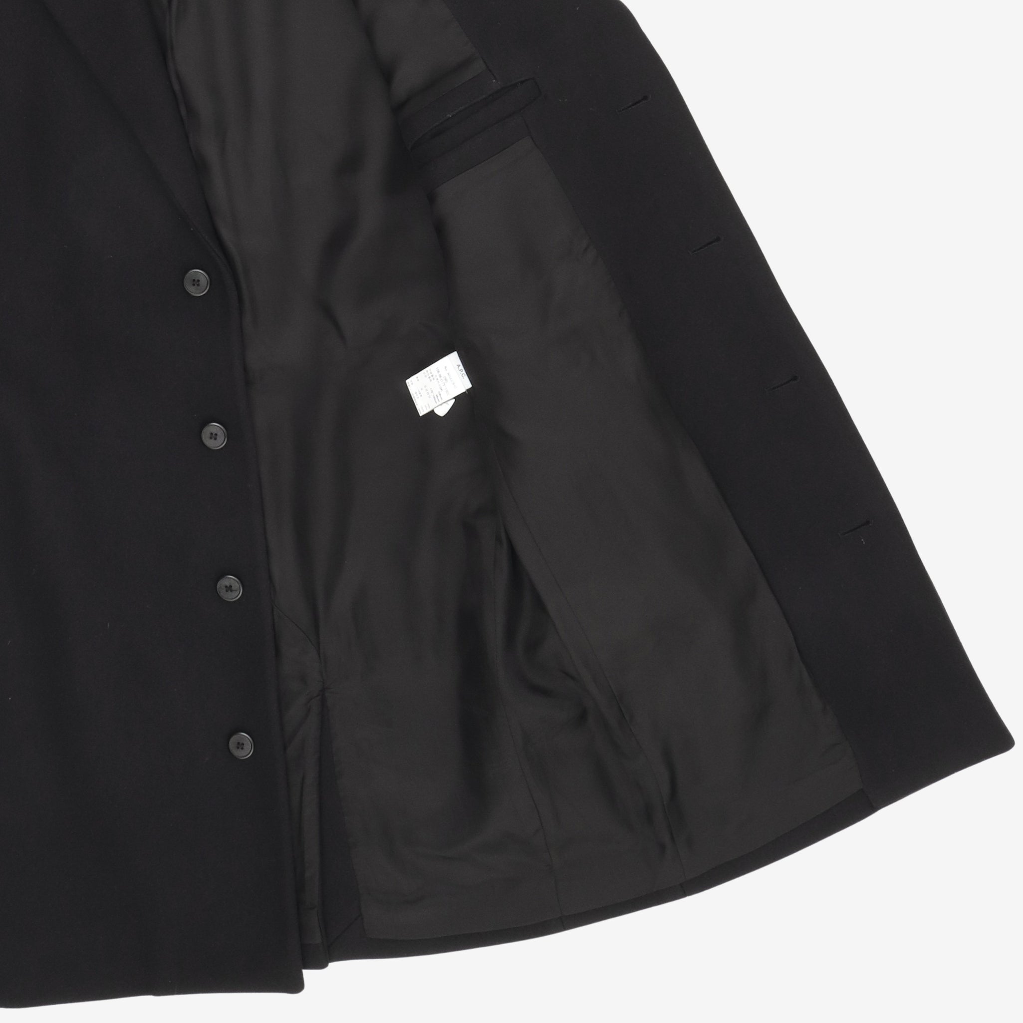Wool Blend Overcoat