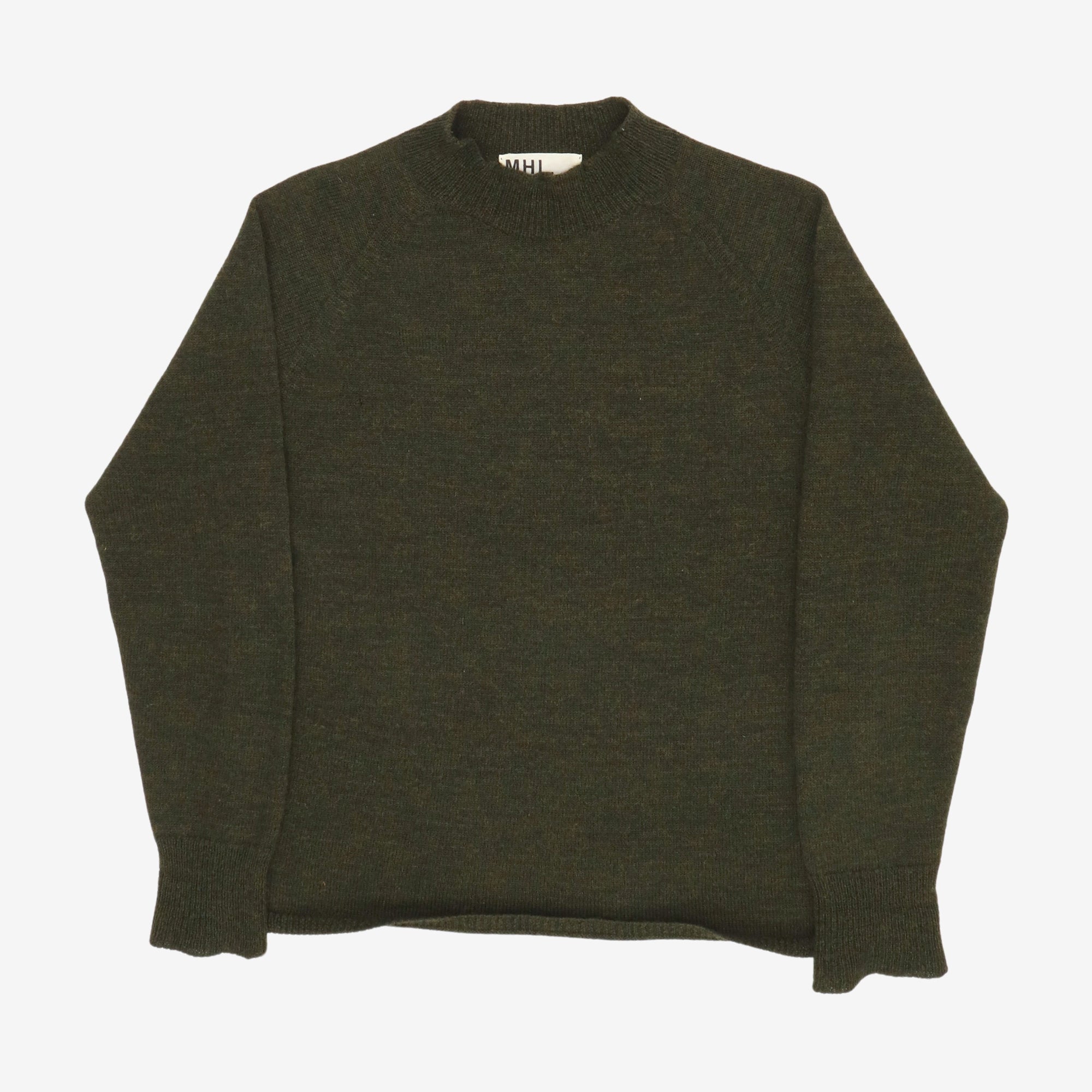 Merino Mock Neck Sweater