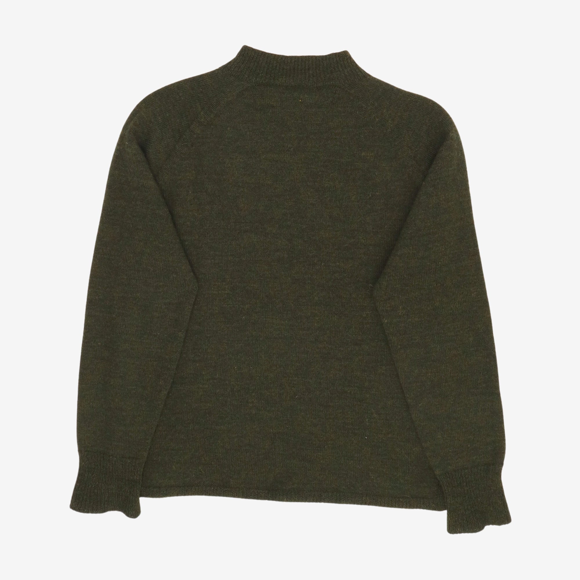 Merino Mock Neck Sweater
