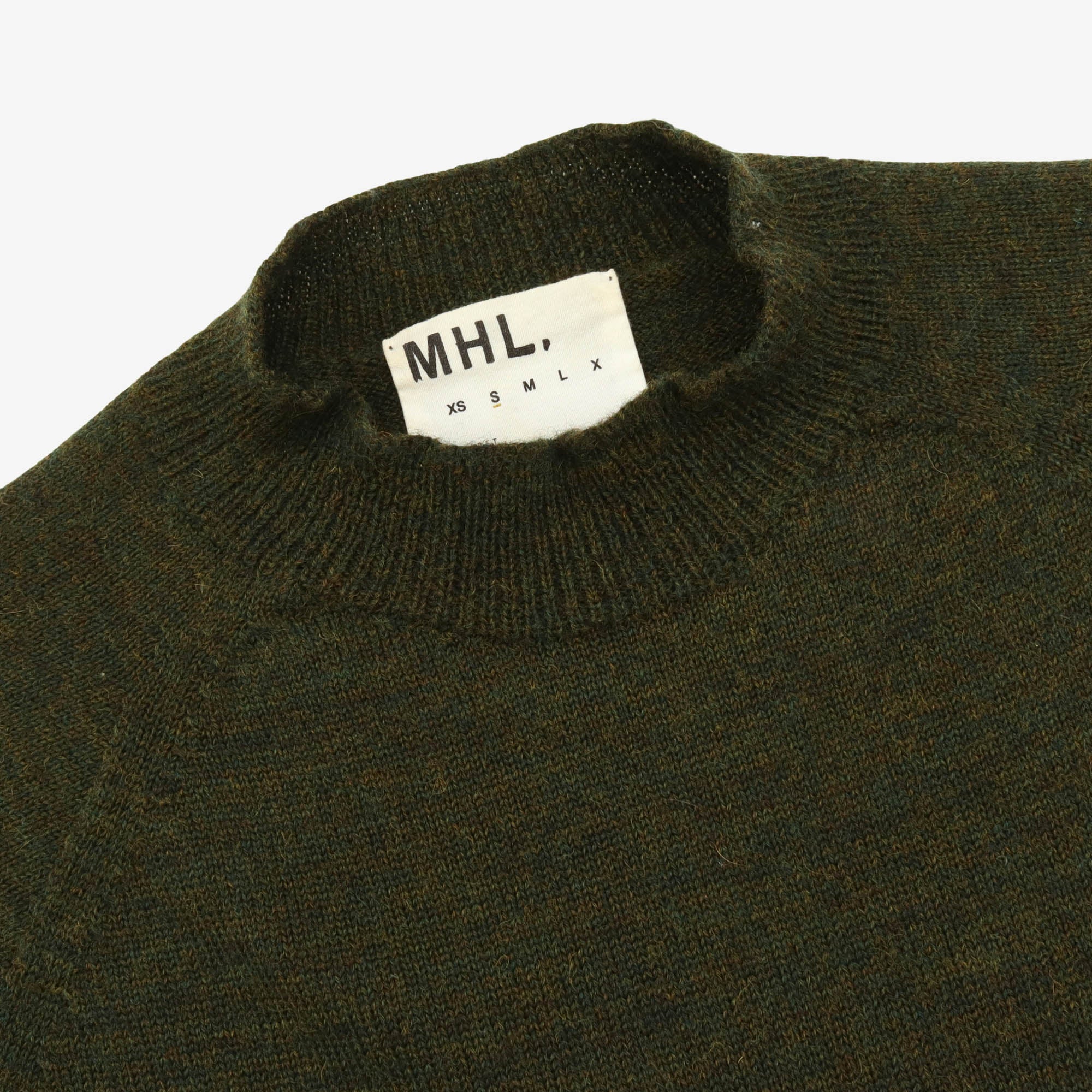 Merino Mock Neck Sweater