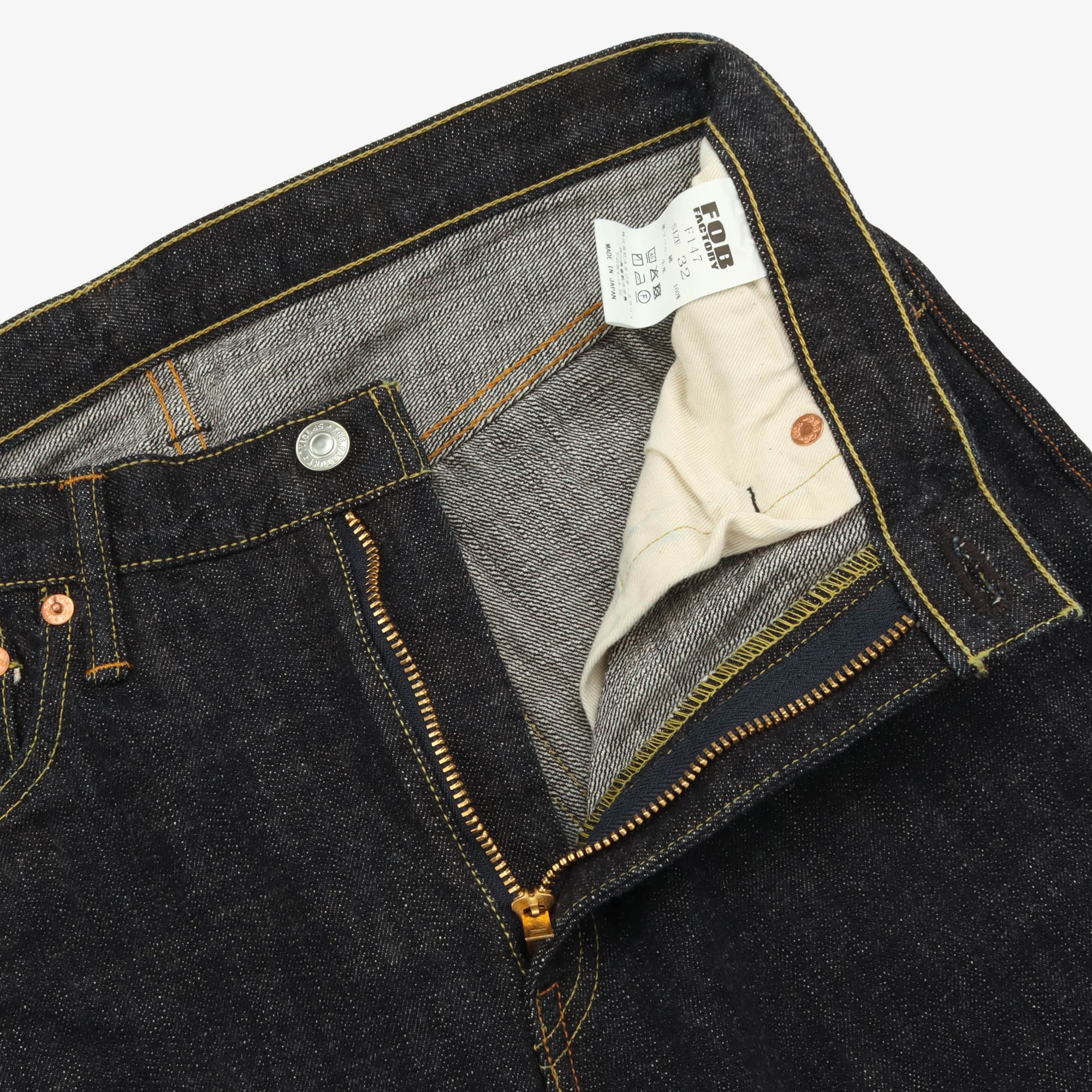 F147 G3 Selvedge Denim (32W X 31.5L)