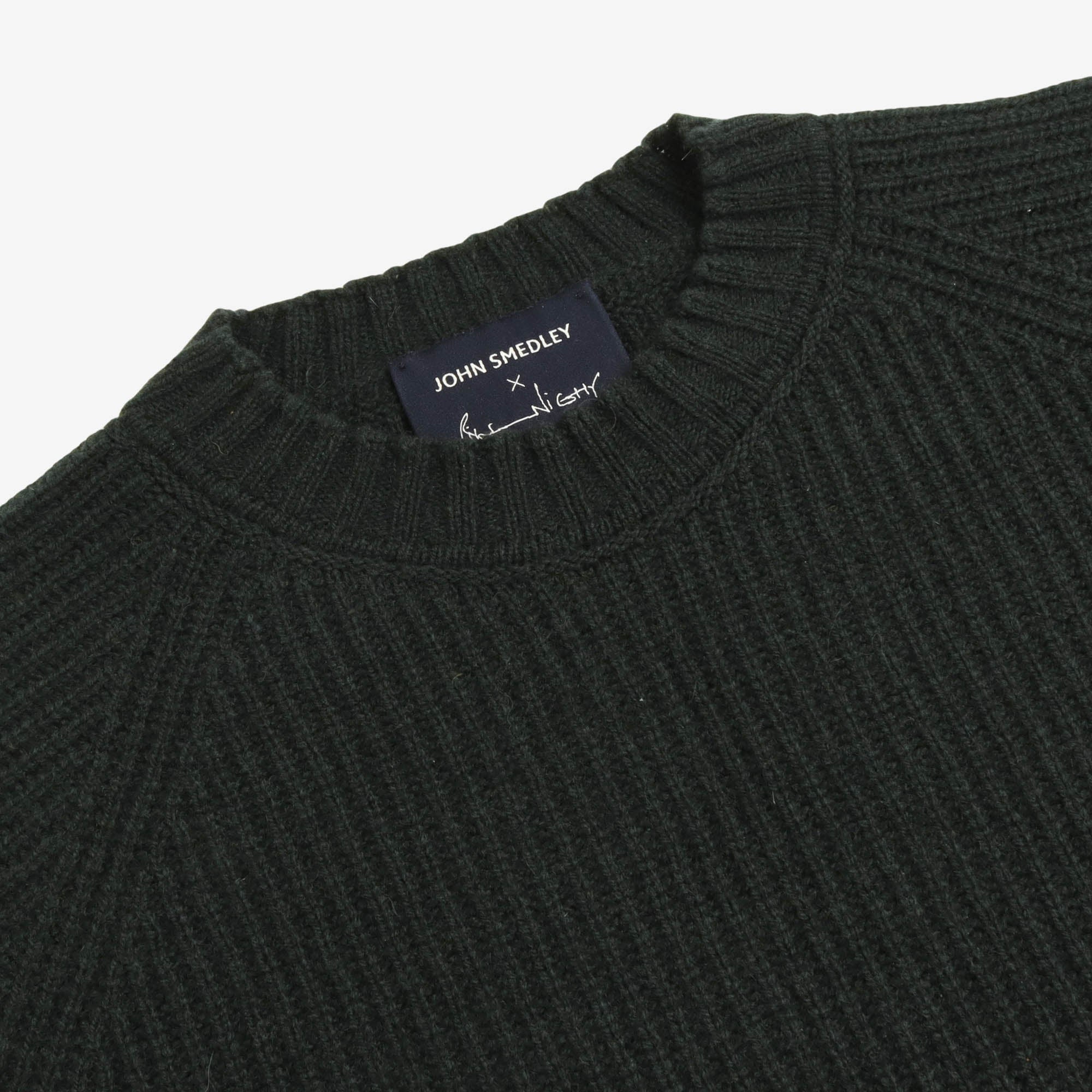 Bill Nighy Ribbed Crewneck Sweater