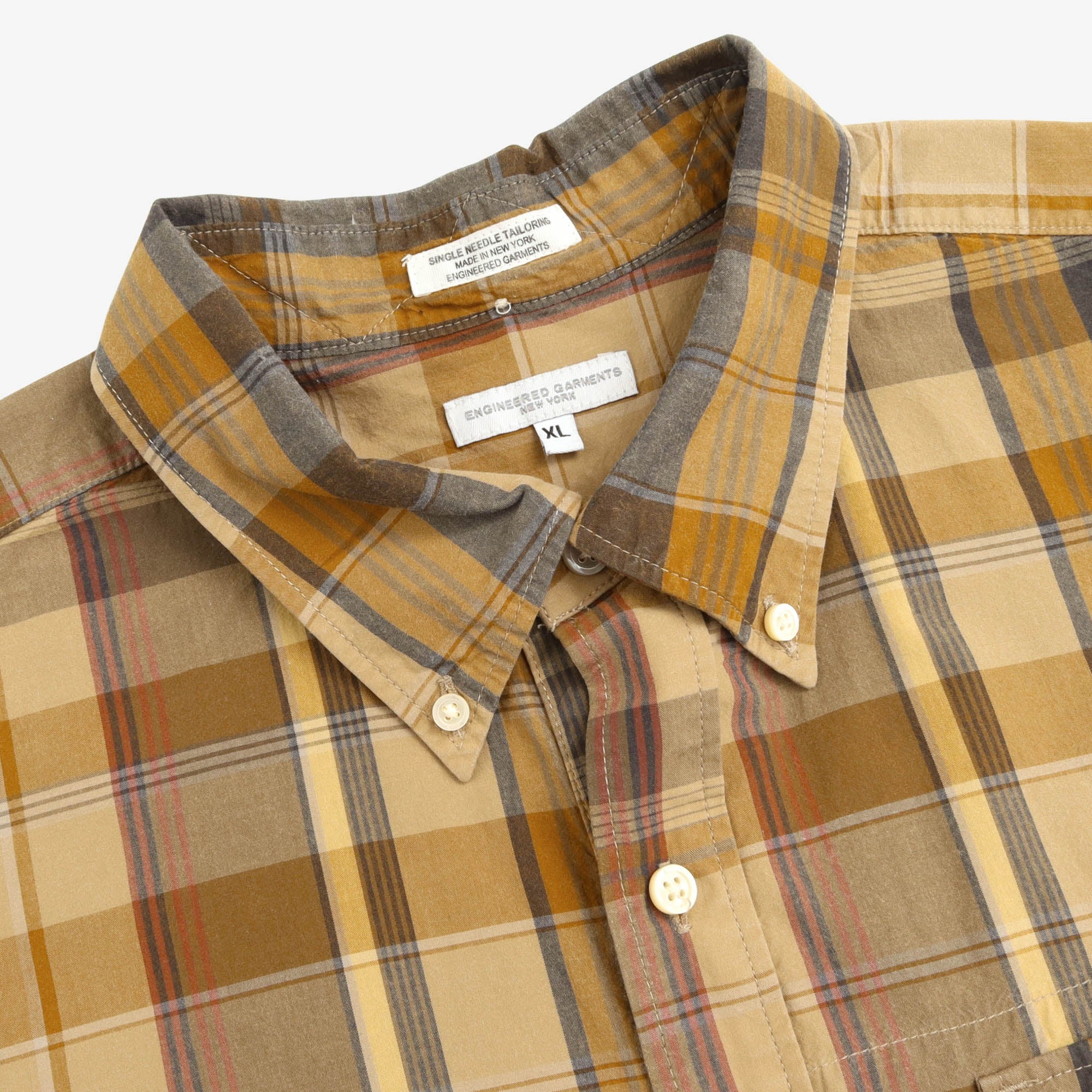 Madras SS PO Shirt