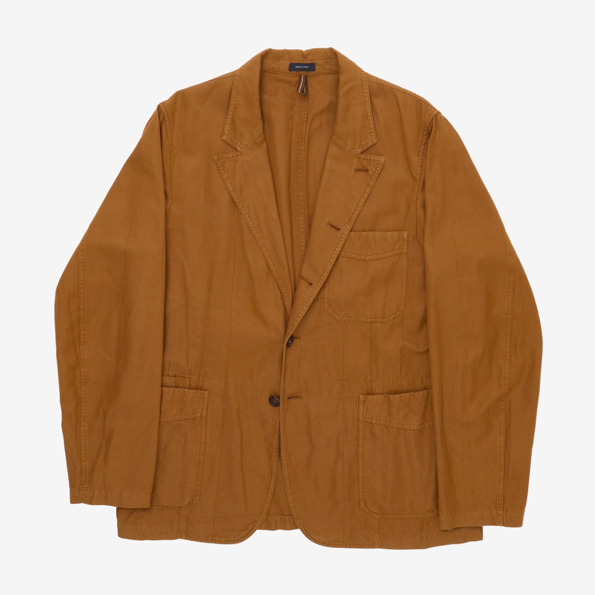 Cotton Linen Games Blazer