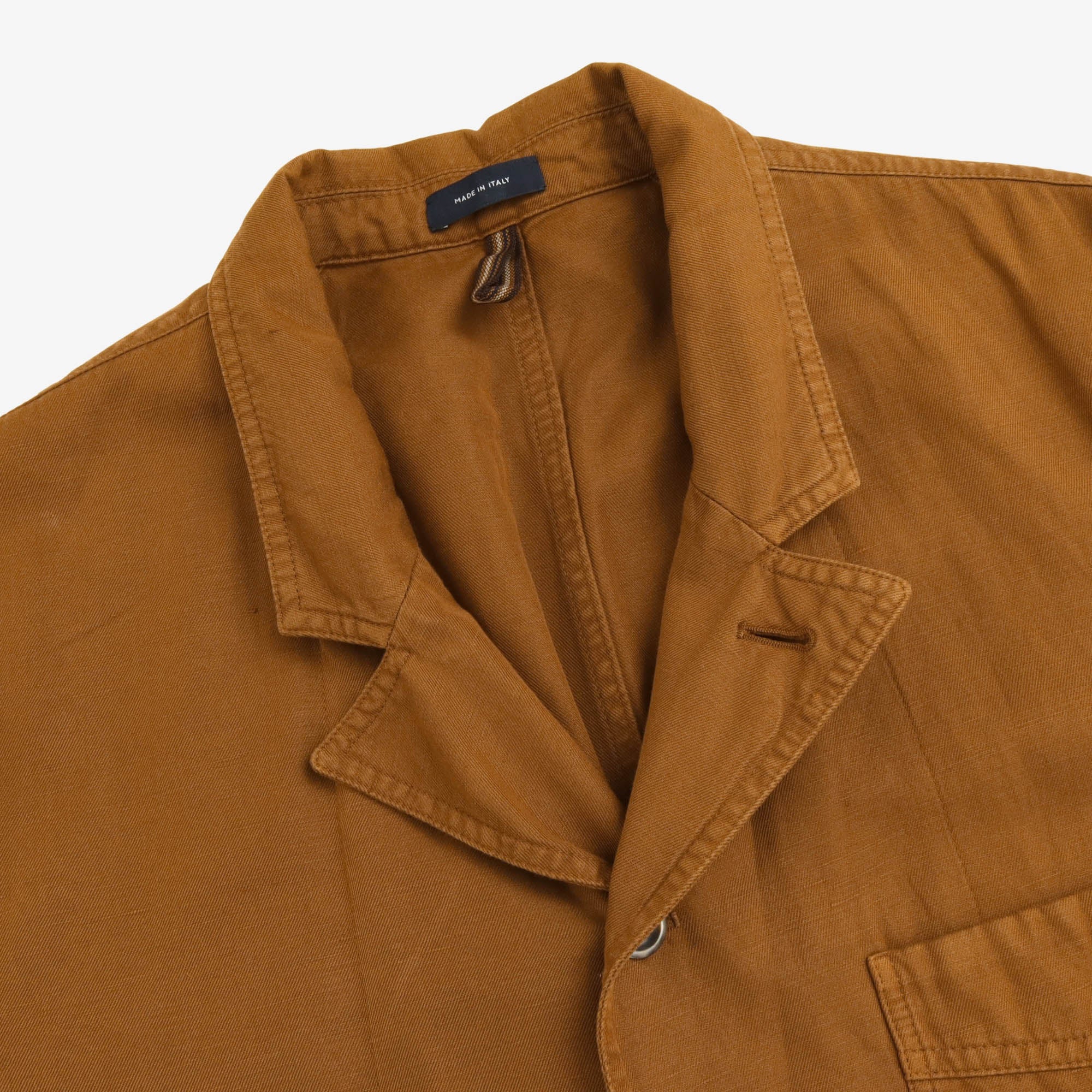 Cotton Linen Games Blazer