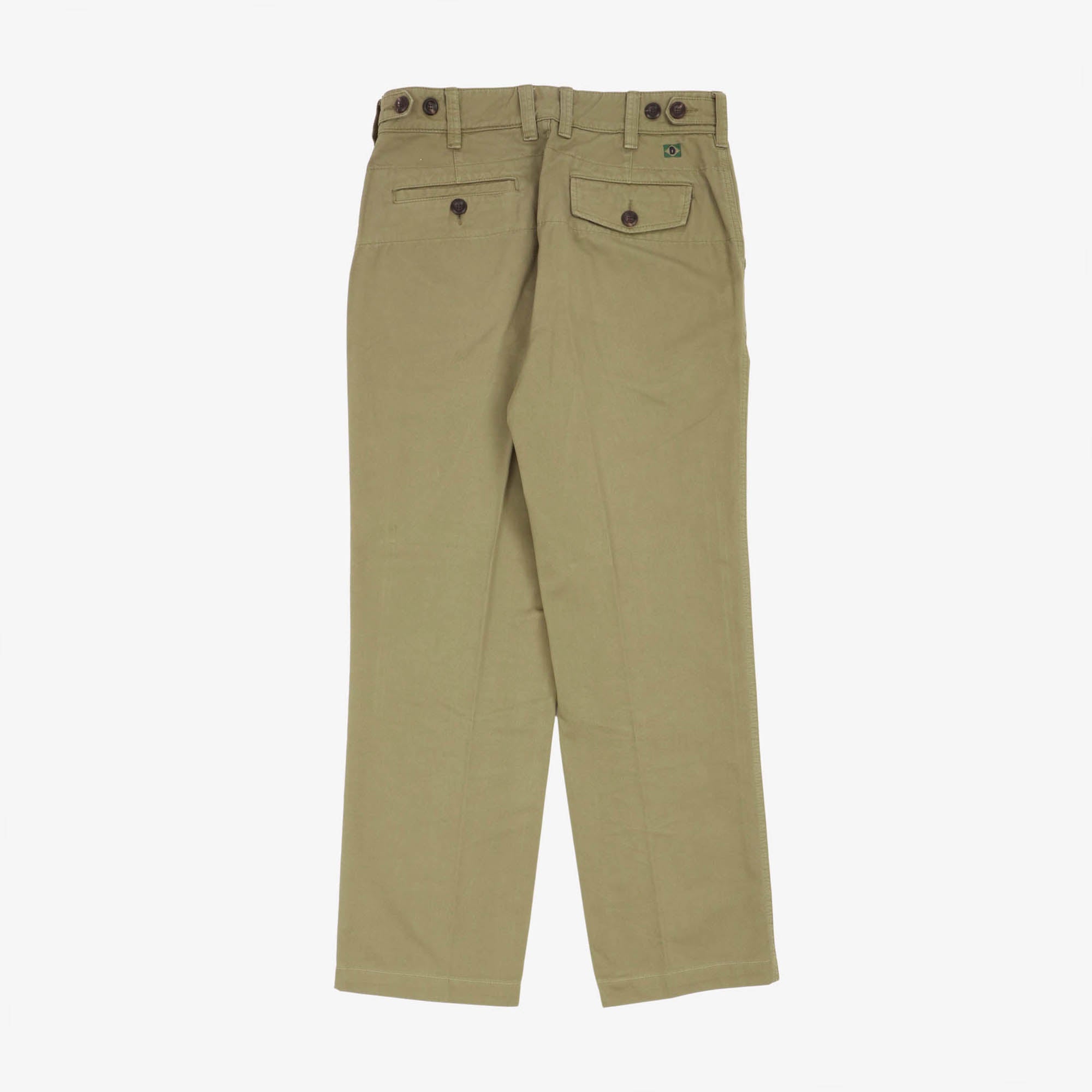 Heavy Cotton Flat Front Chino (31W X 27L)