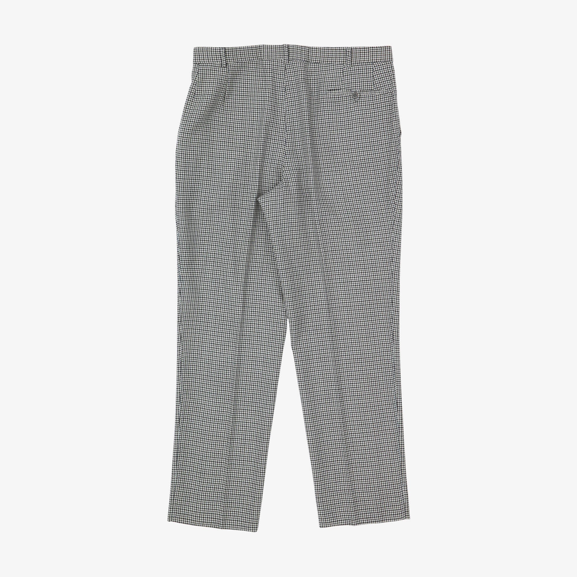 Wool Houndstooth Trousers (38W X 32L)