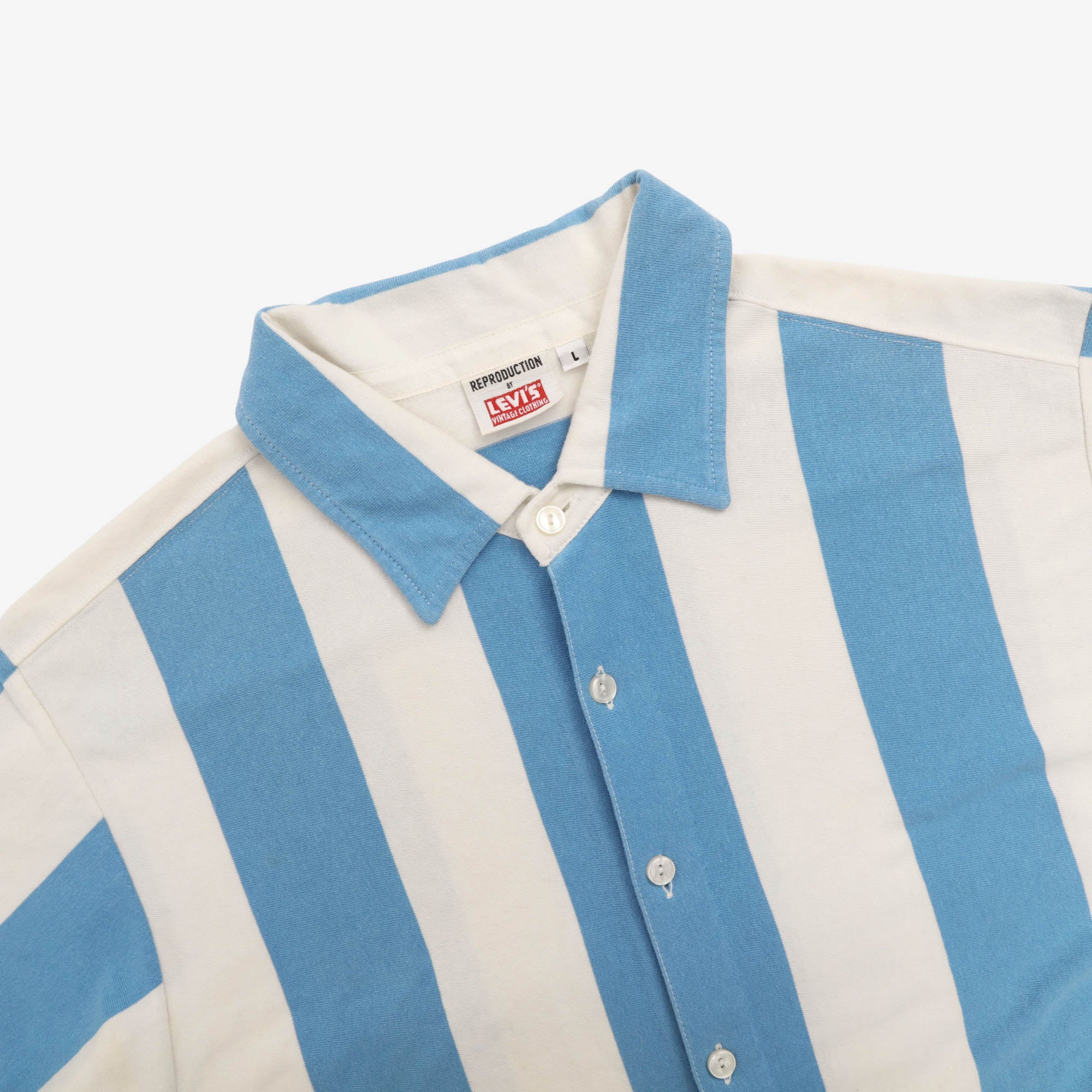1955s Striped Yarndye Polo