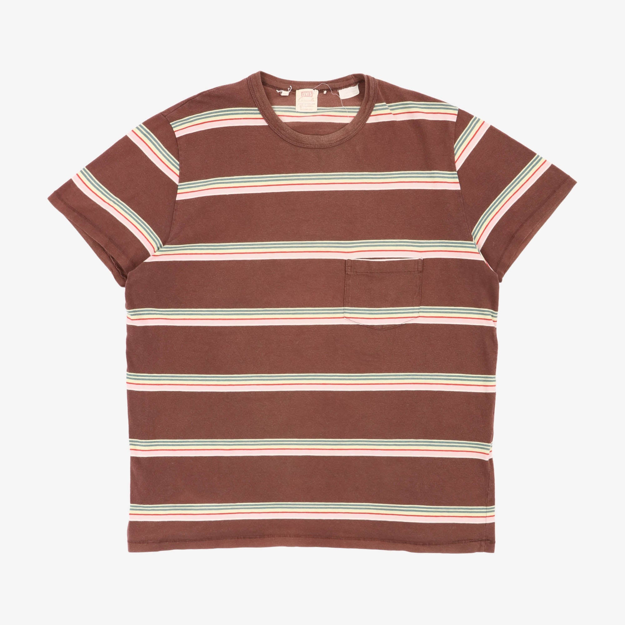 1960s Casual Stripe Tee