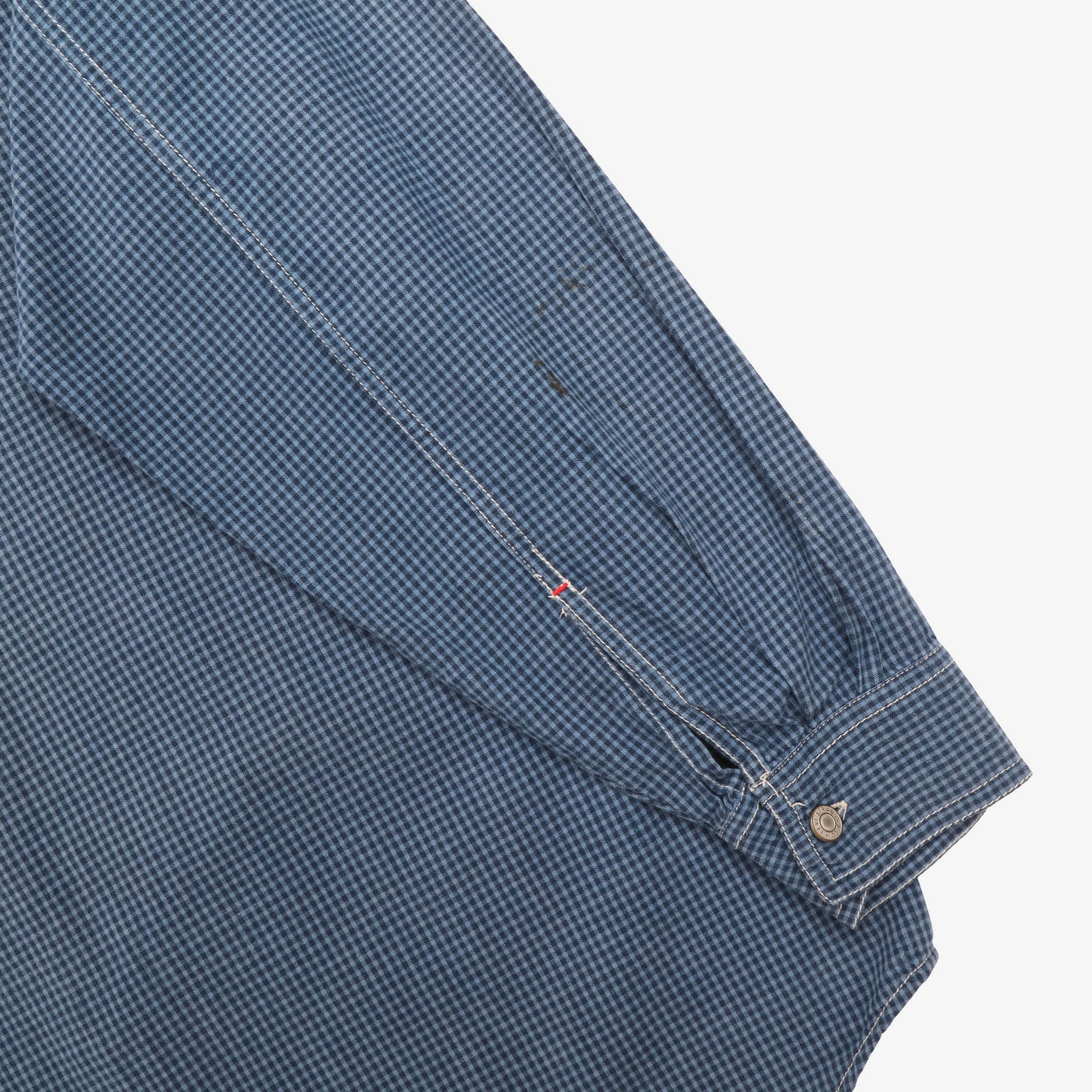 Vintage Red Tab Gingham Work Shirt