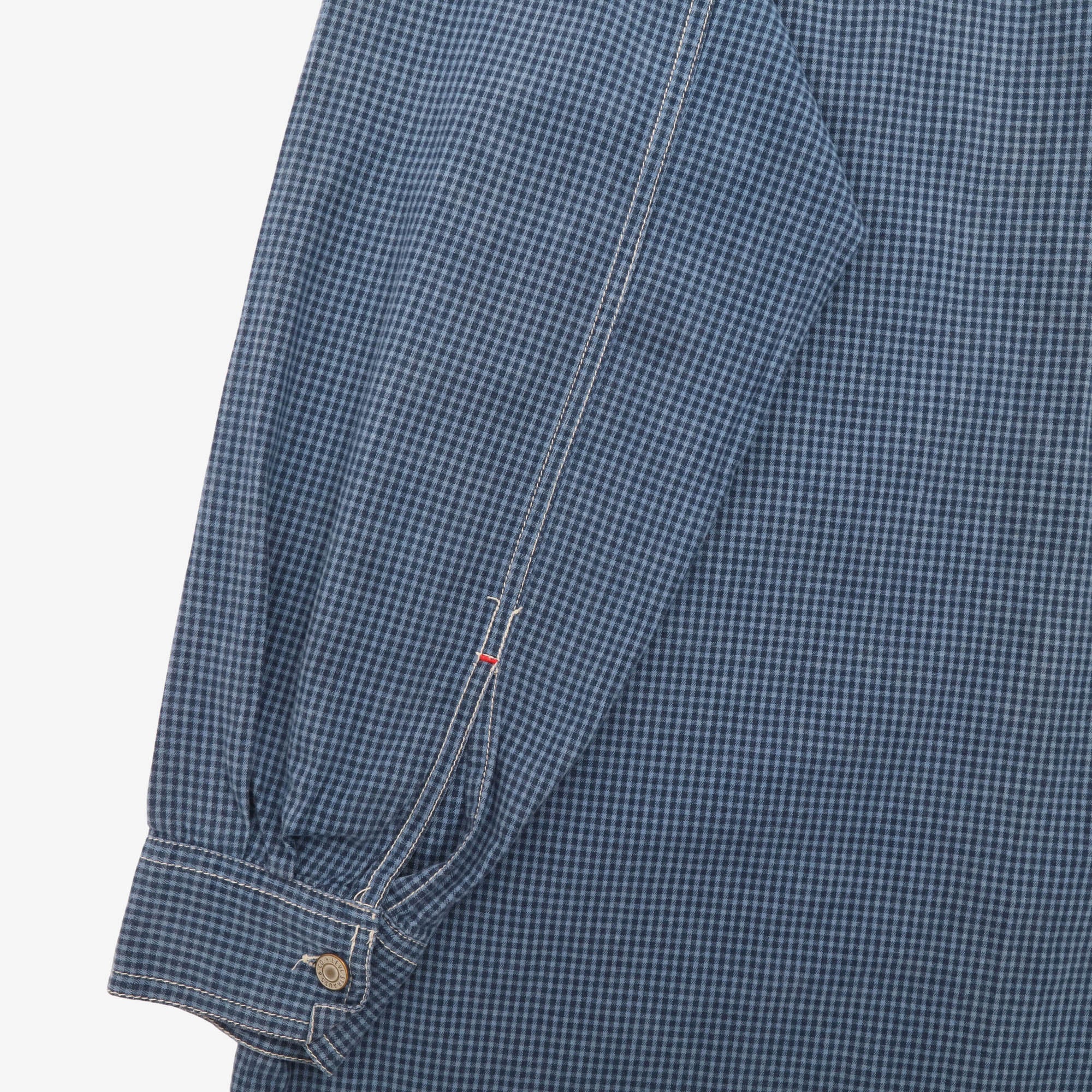 Vintage Red Tab Gingham Work Shirt