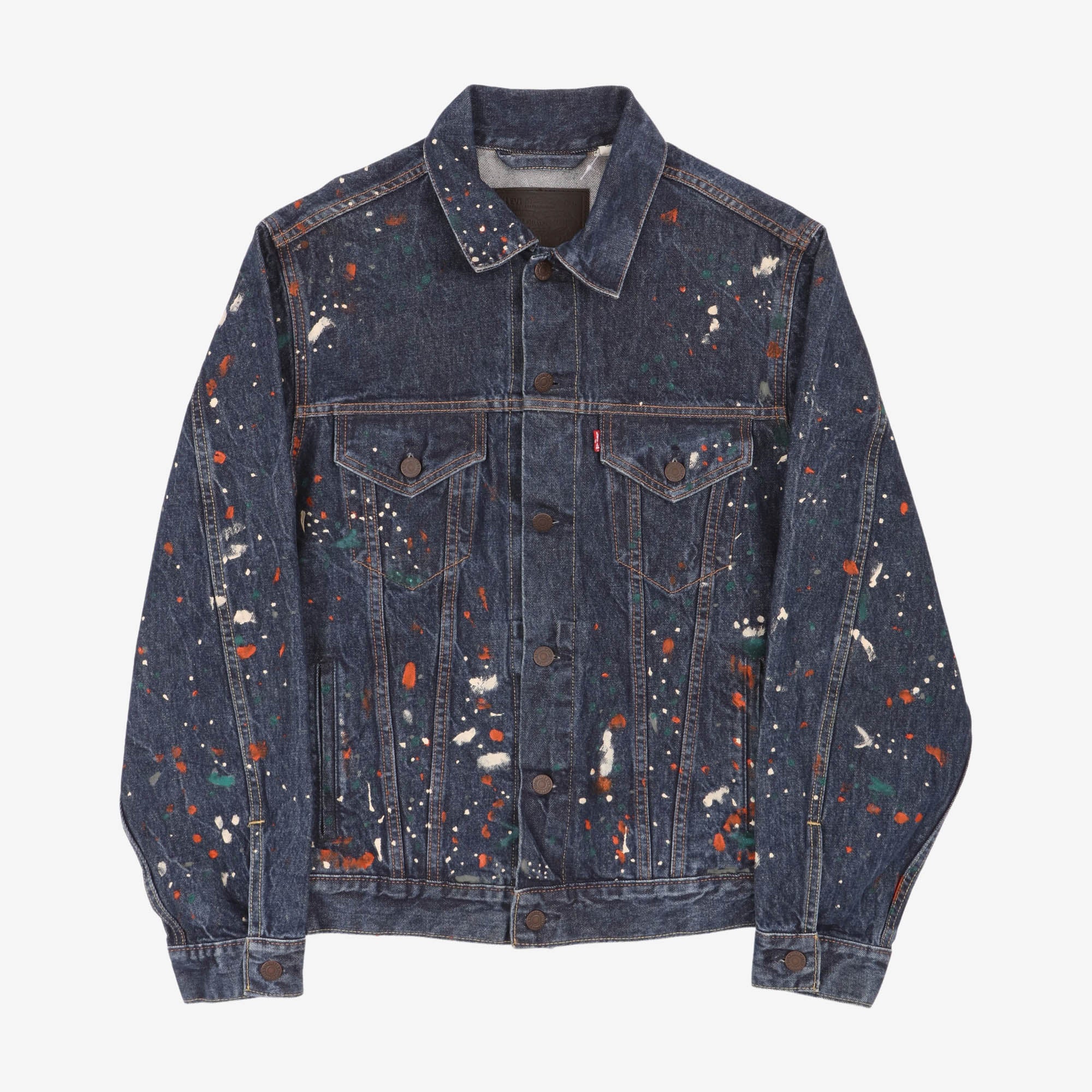 Painted Selvedge Trucker Jacket (END)