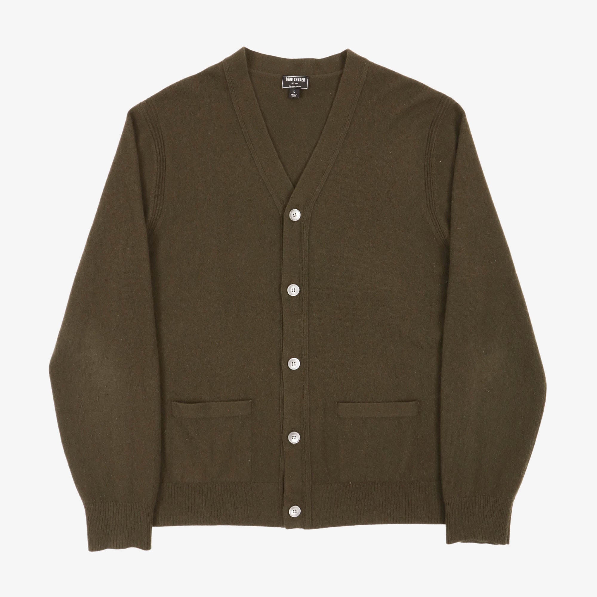 Cashmere V Neck Cardigan