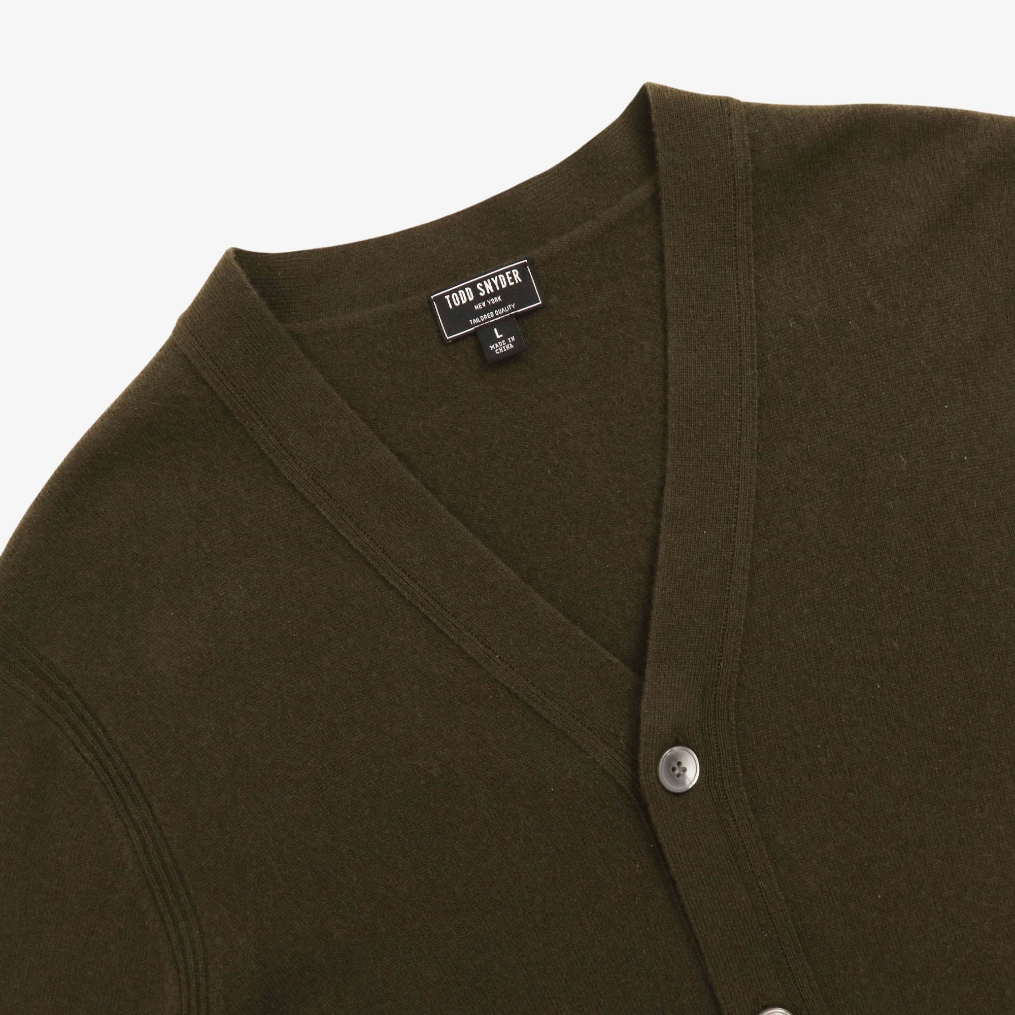 Cashmere V Neck Cardigan