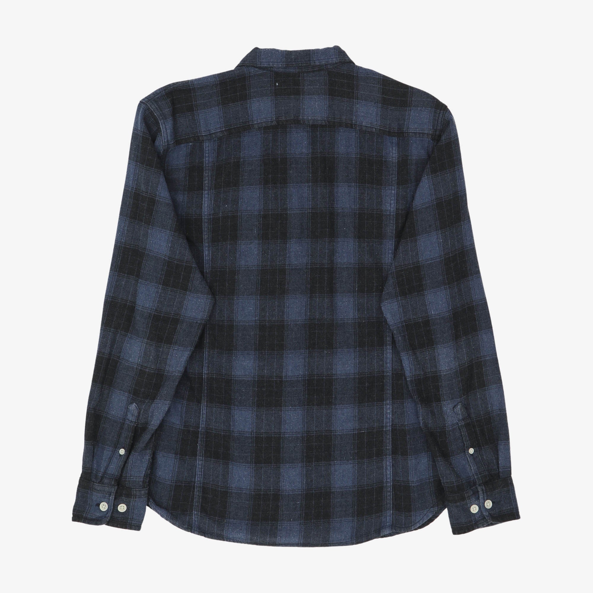Recycled Plaid Flannel Shirt