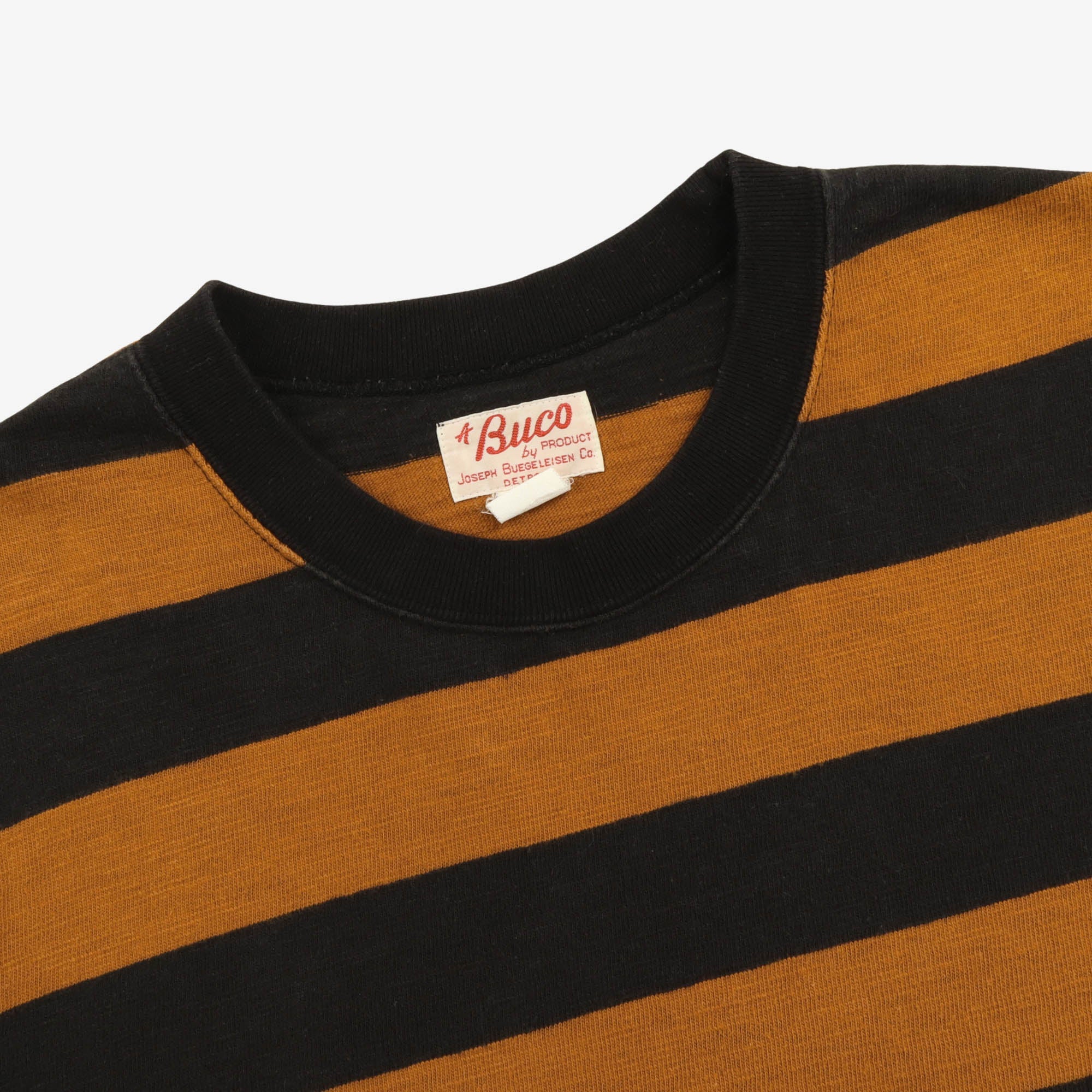 Buco Striped Sleeve Tee