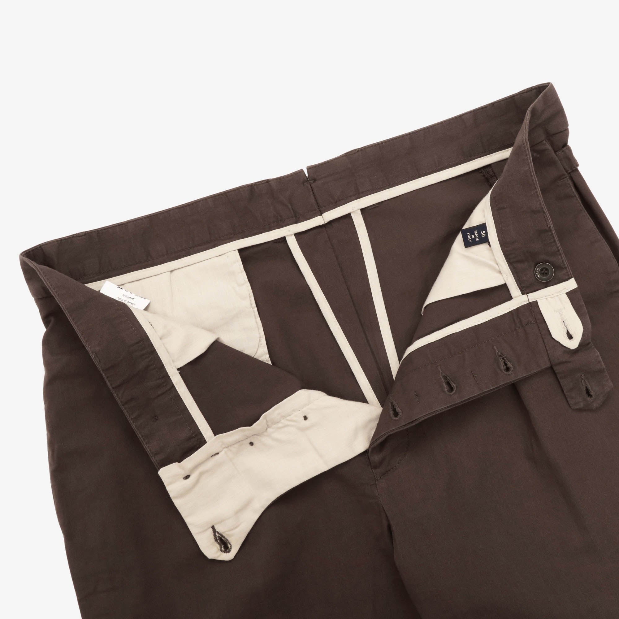 Pleated Stretch Trousers (35W X 28L)