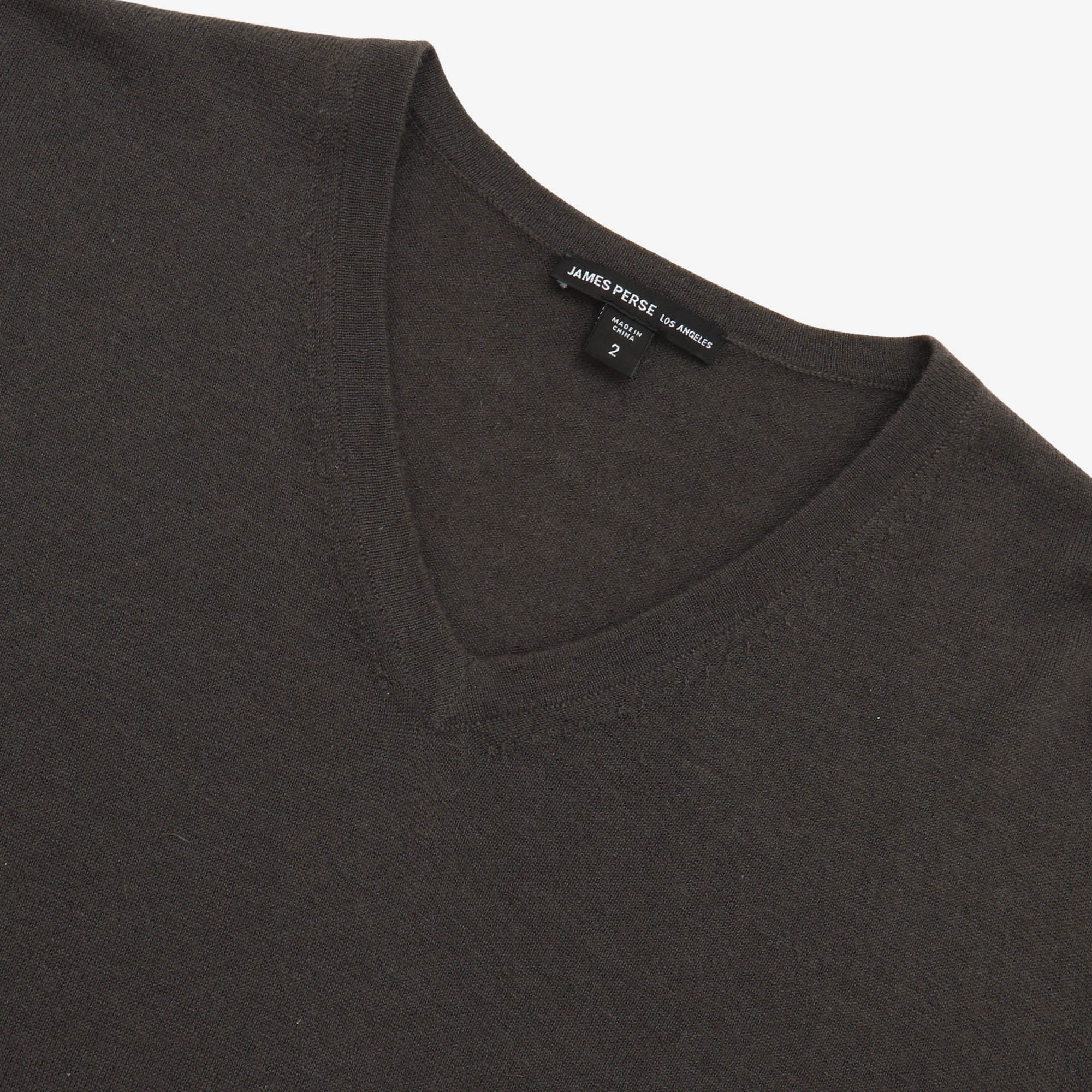 Cashmere Blend V Neck Sweater