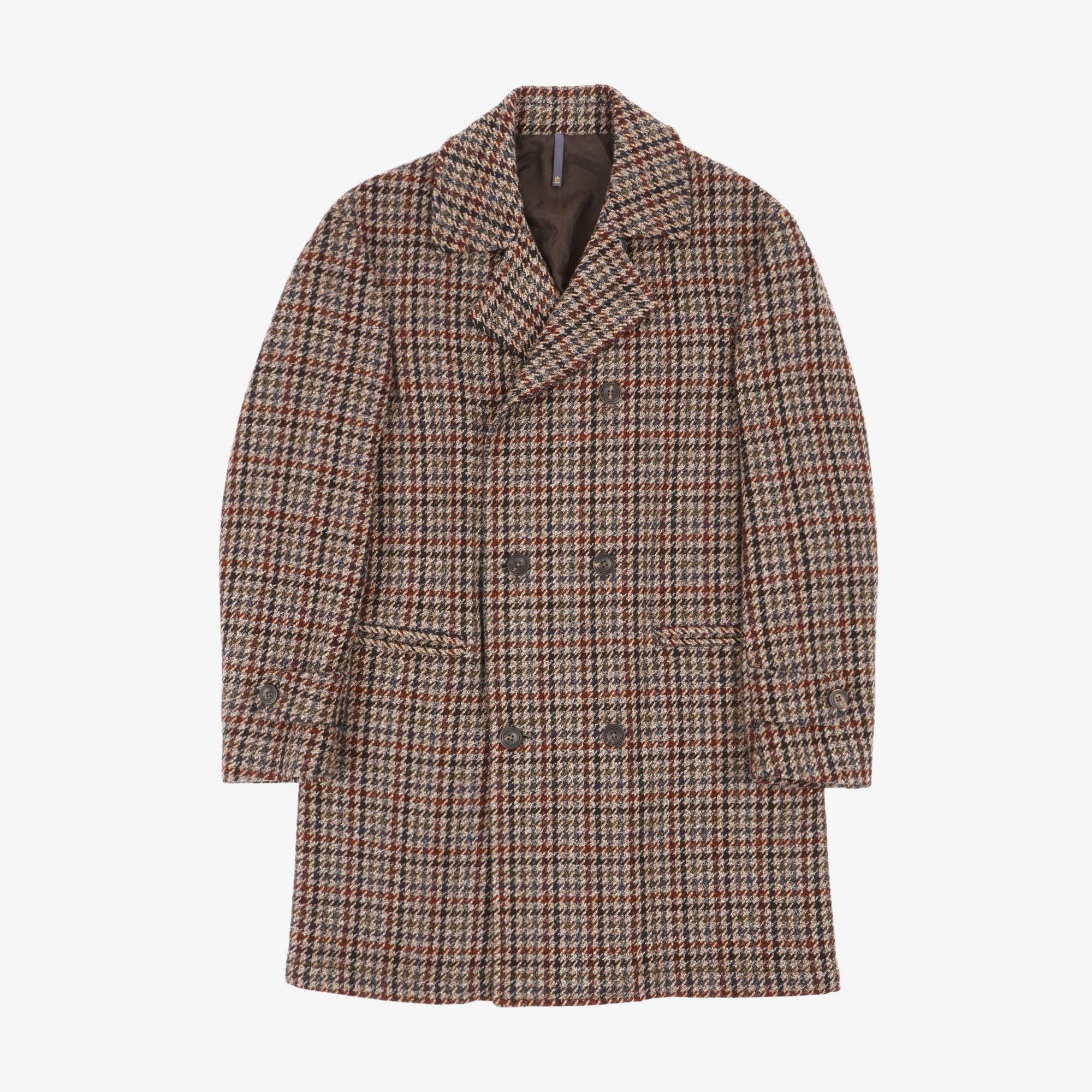 DB Cashmere Check Coat