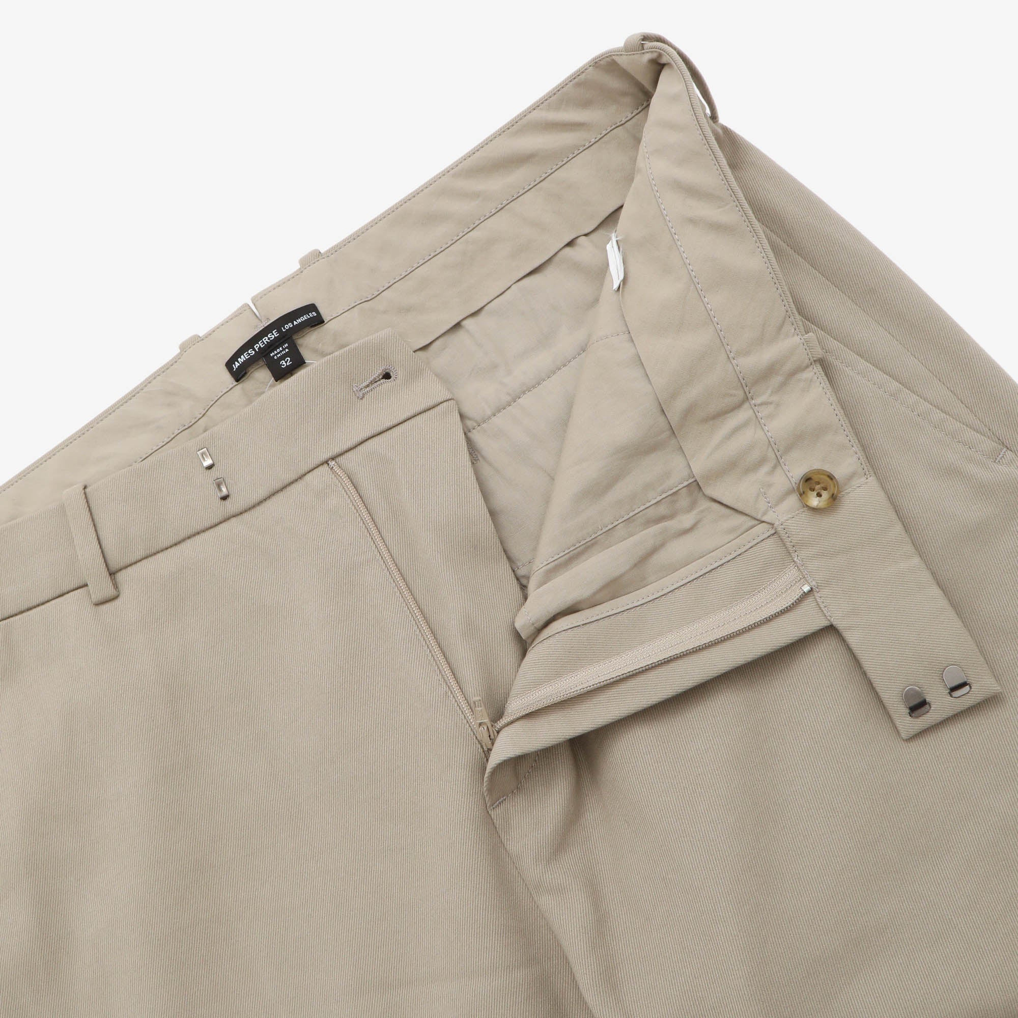 Cashmere Touch Twill Trousers (34W X 30.5L)