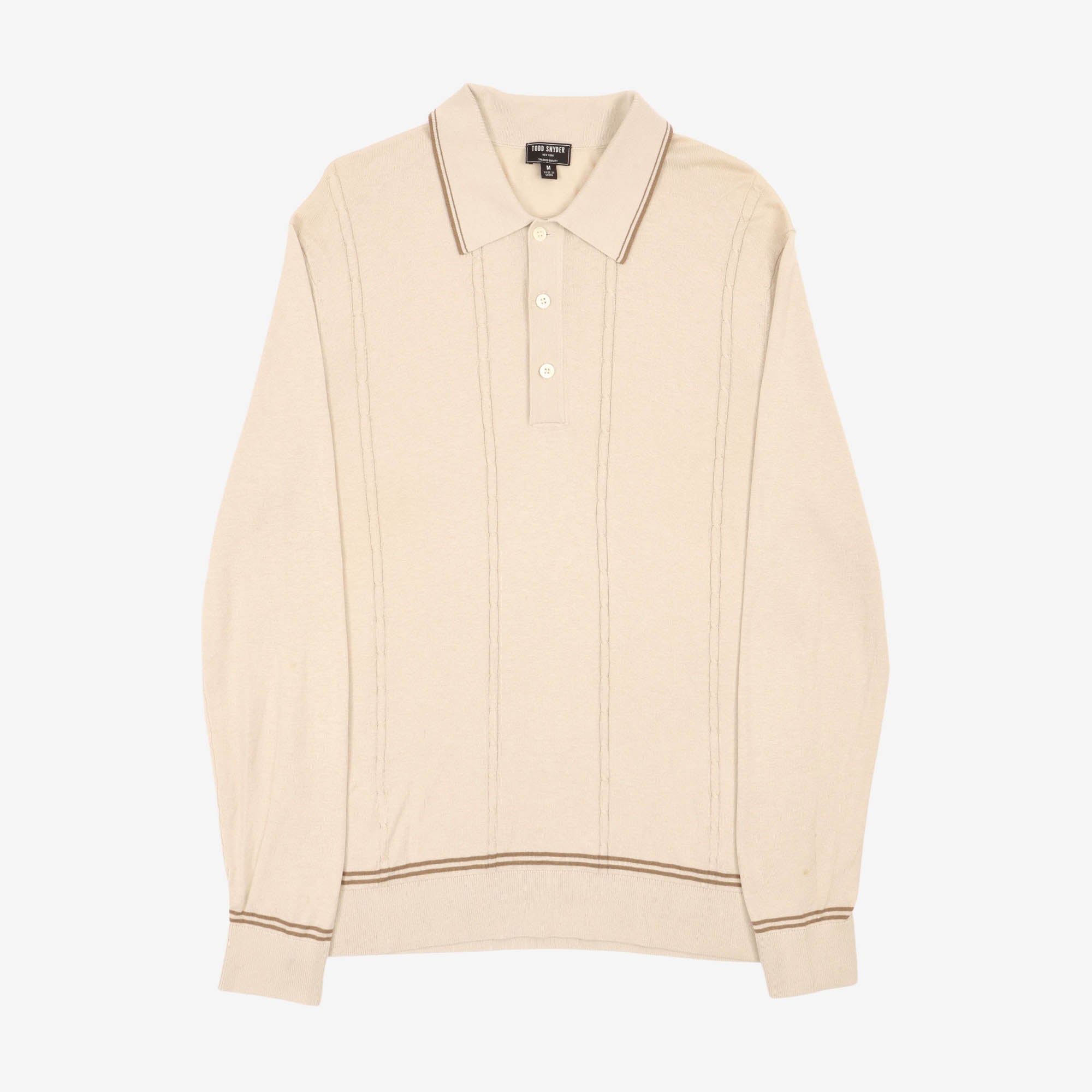 LS Knit Polo Shirt