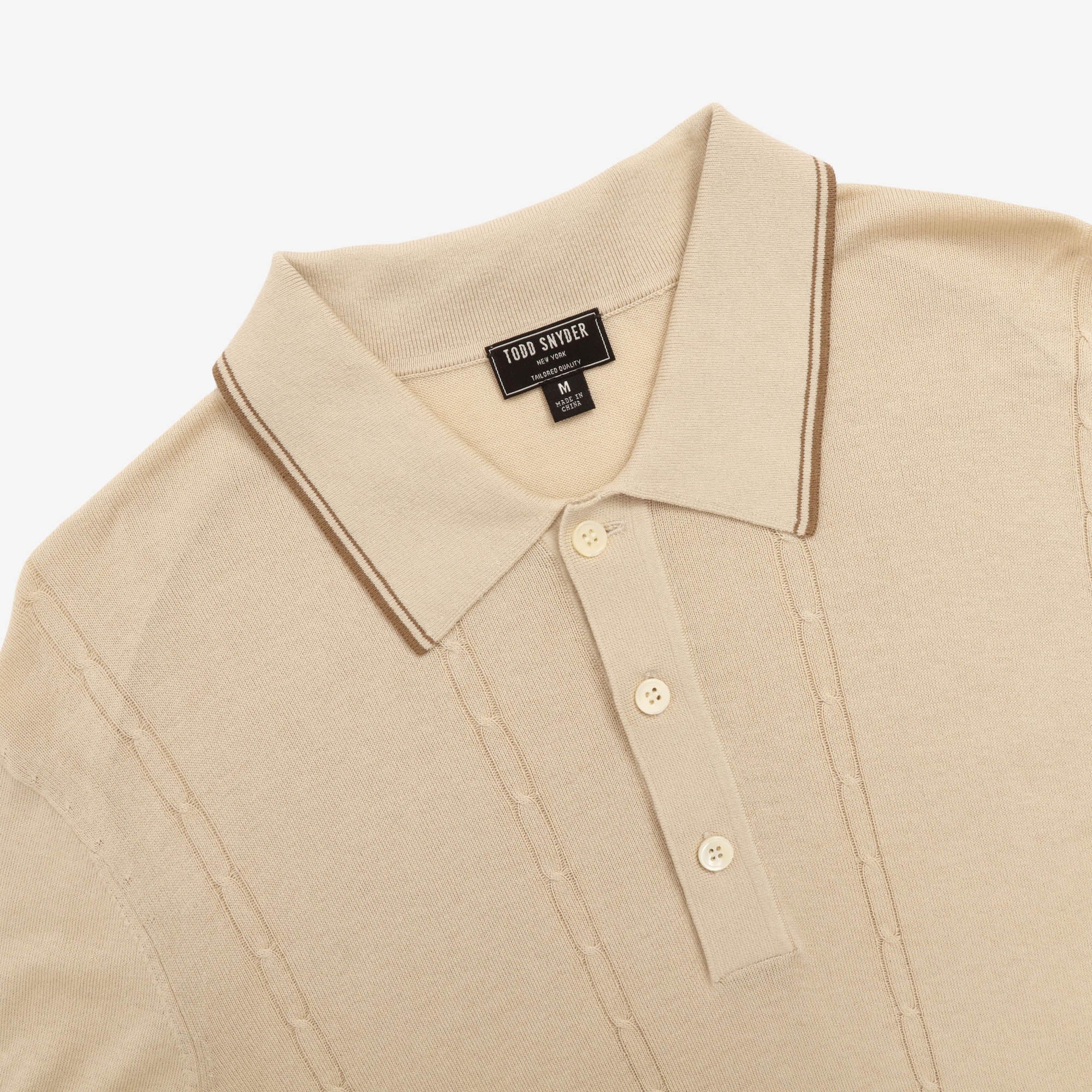 LS Knit Polo Shirt
