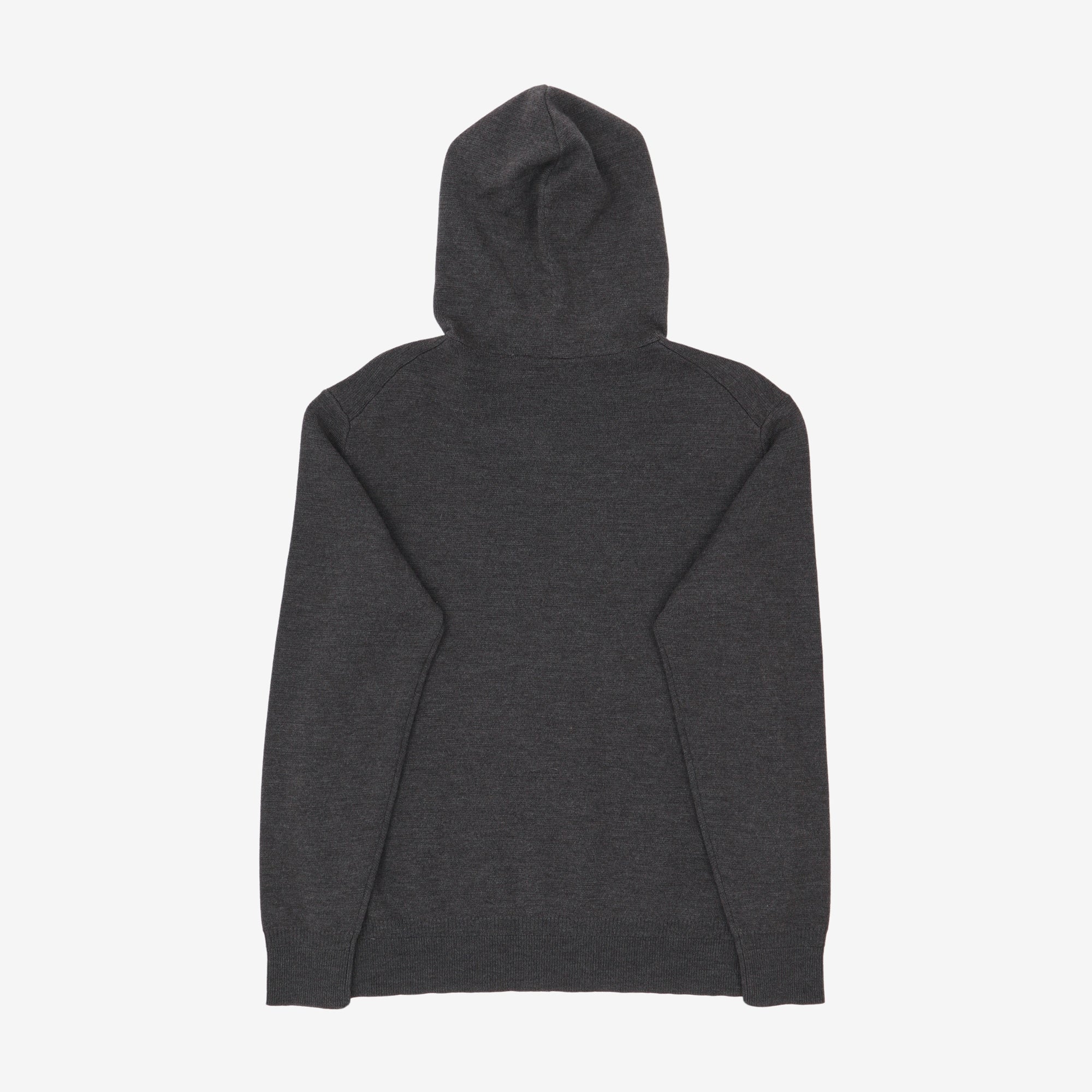 Wool Knit Hoodie