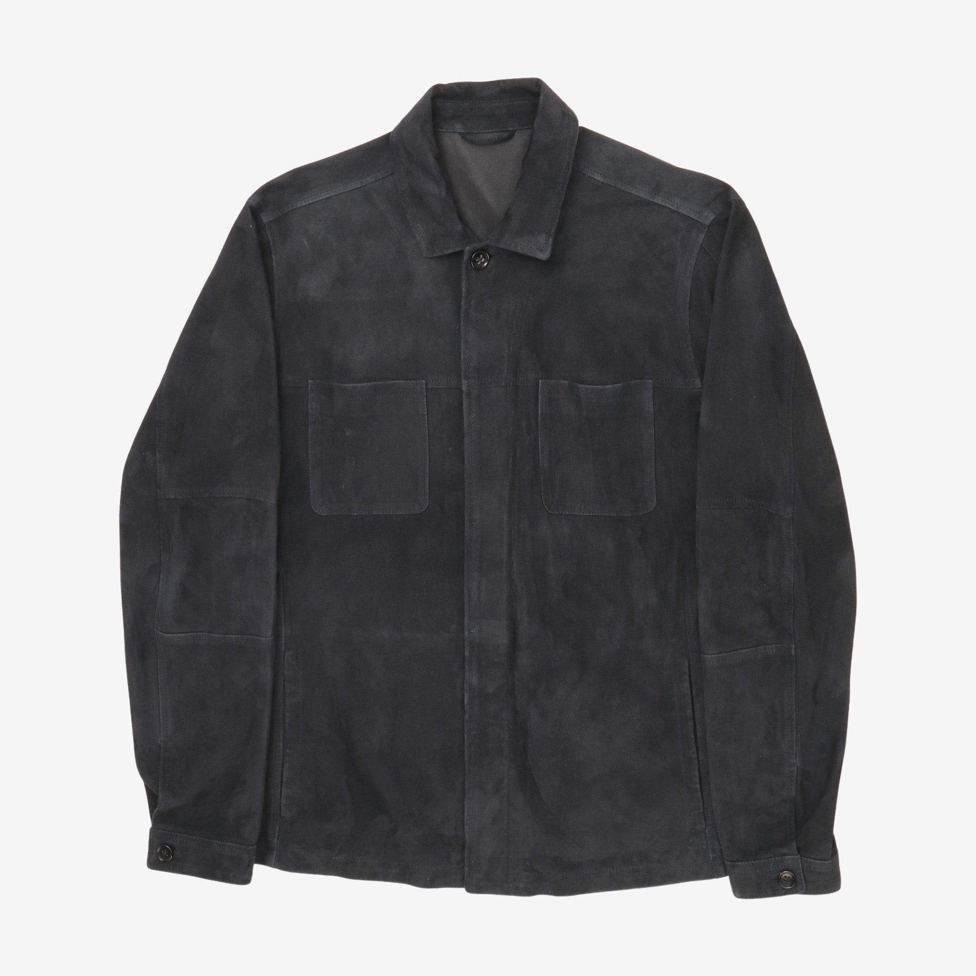 Suede Overshirt