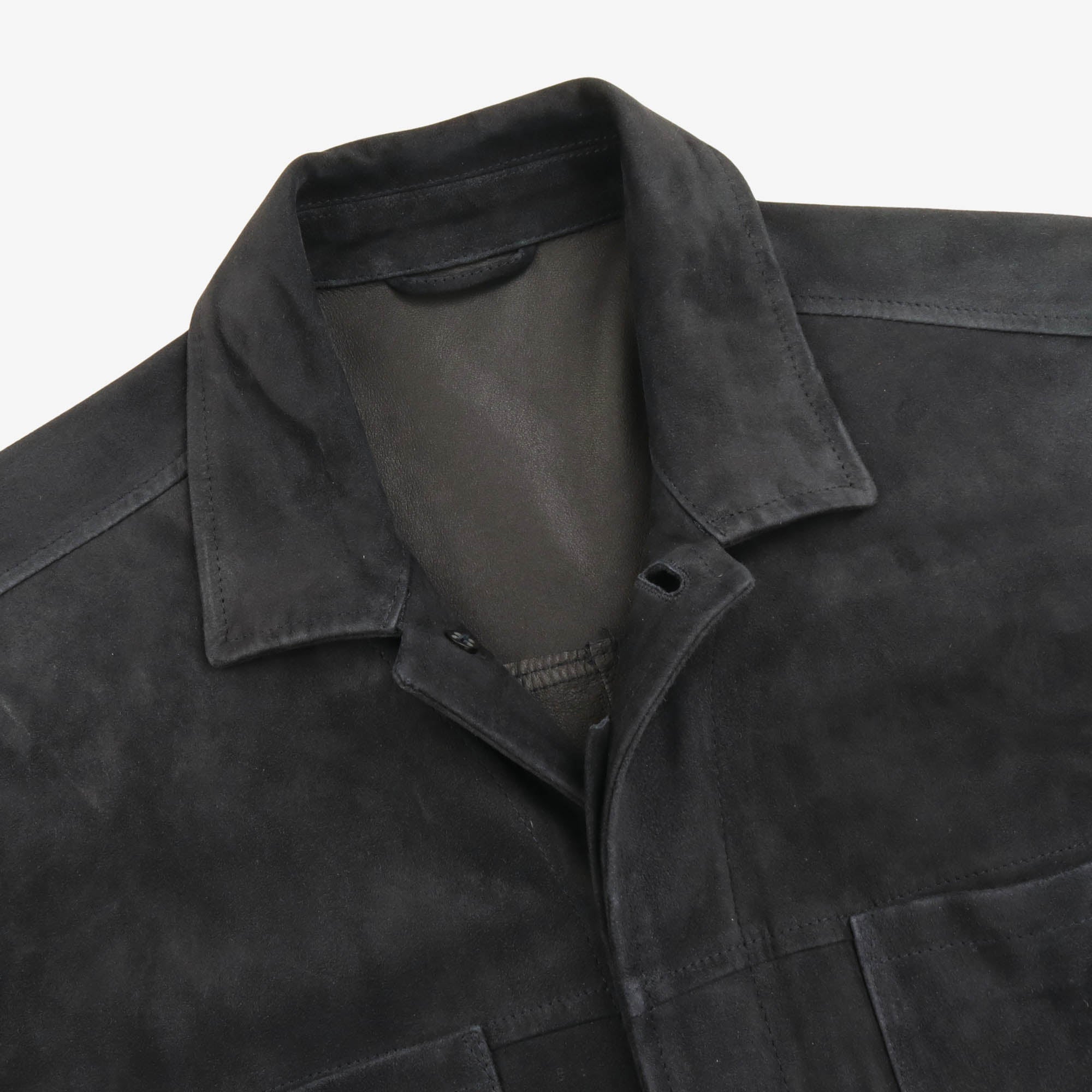 Suede Overshirt