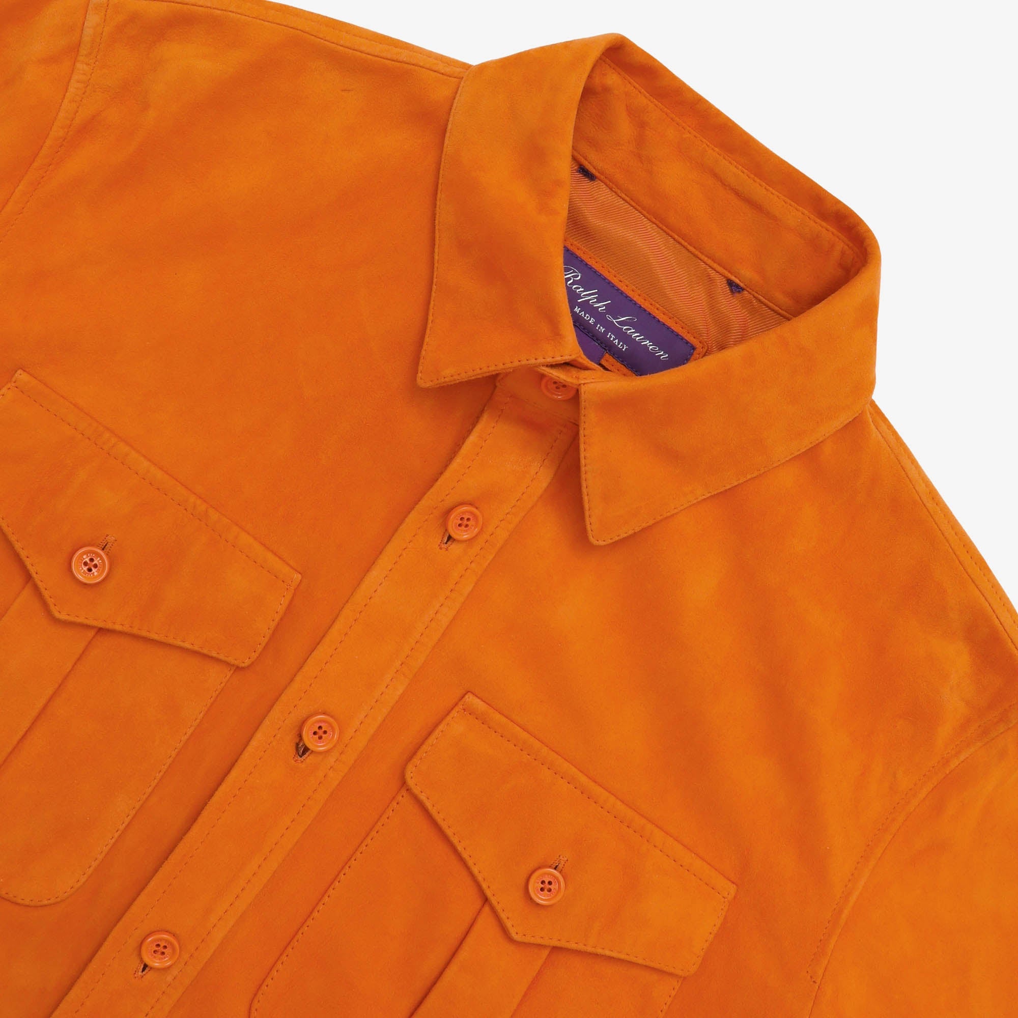 Purple Label Suede Overshirt
