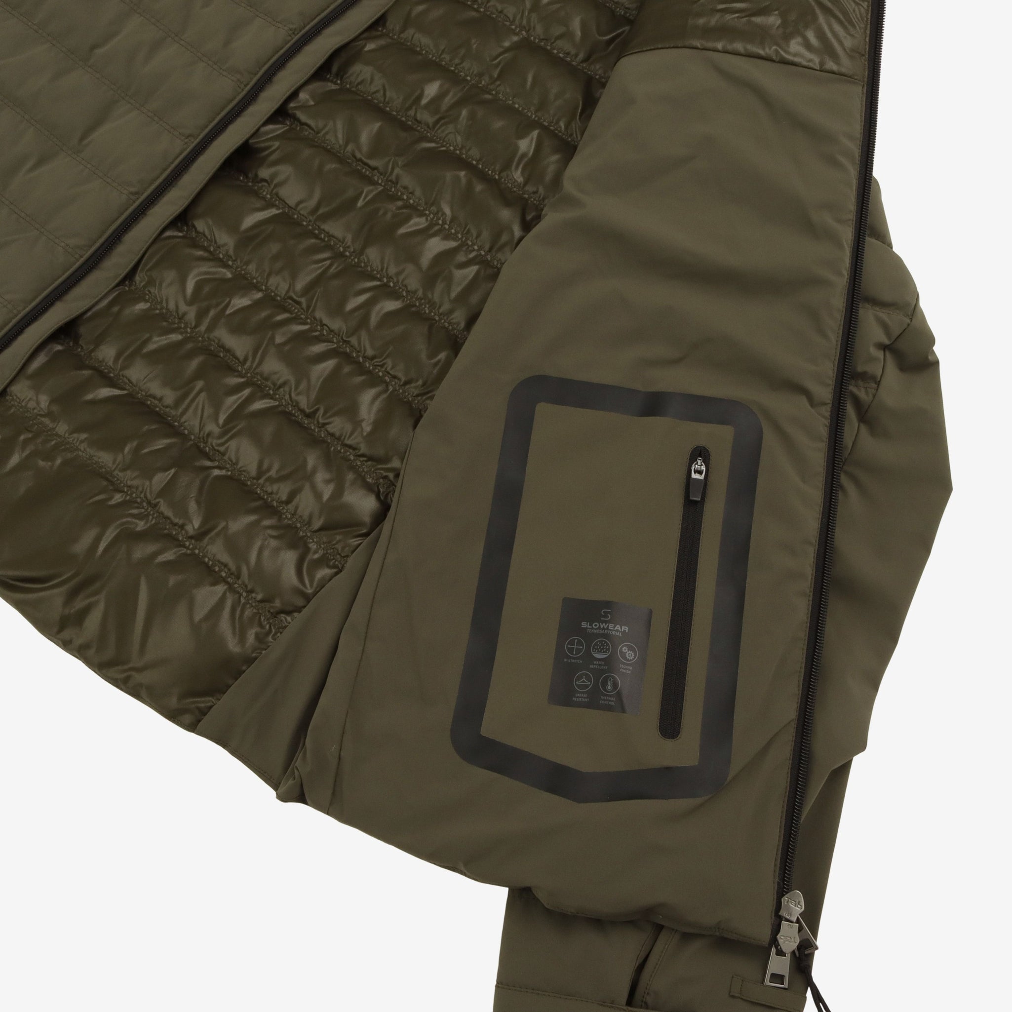 Quilted Goose Down Jacket