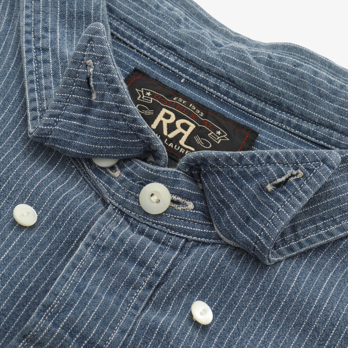 RRL Selvedge Pencil Stripe Work Shirt – Marrkt